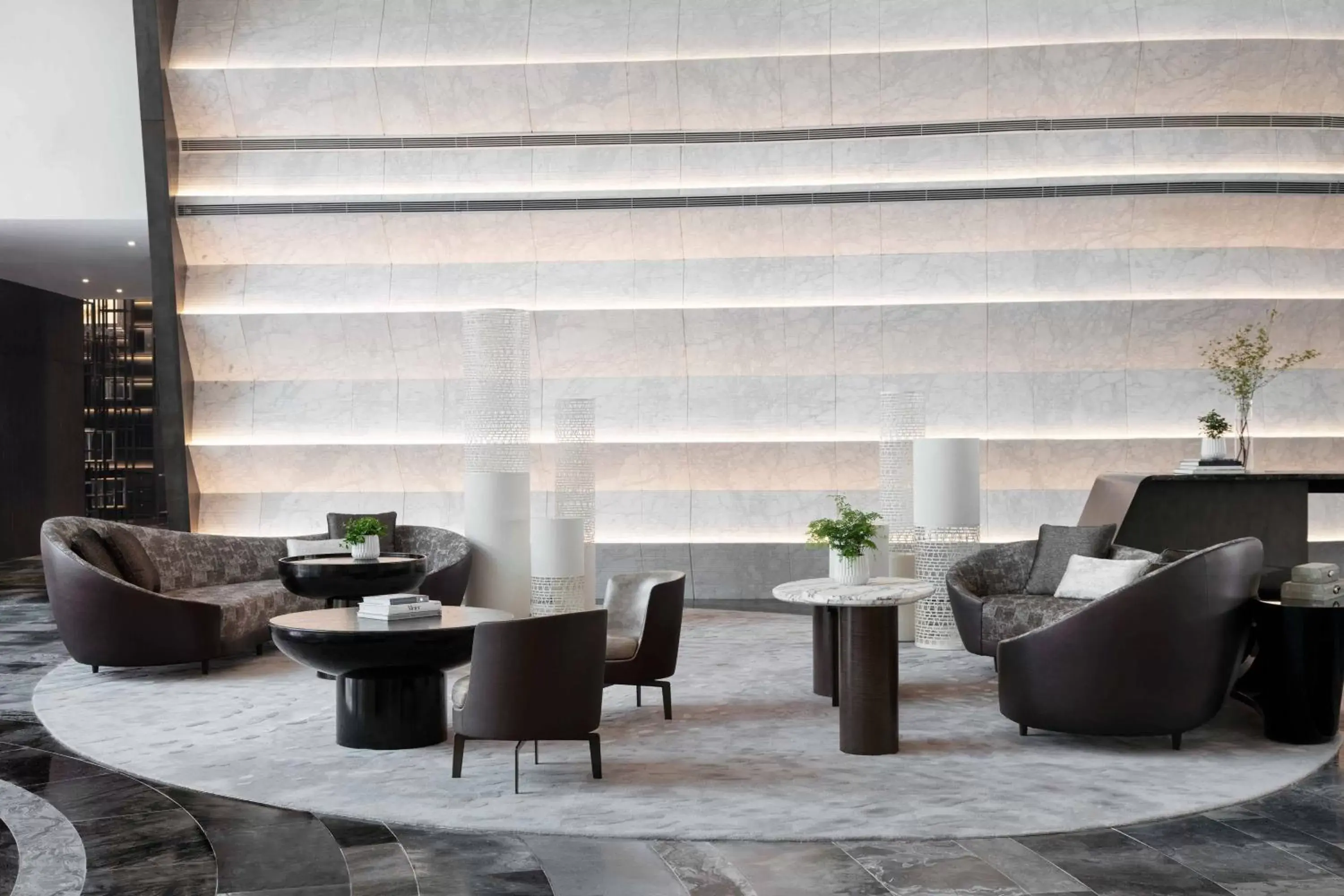 Lobby or reception, Seating Area in JW Marriott Marquis Hotel Shanghai Pudong