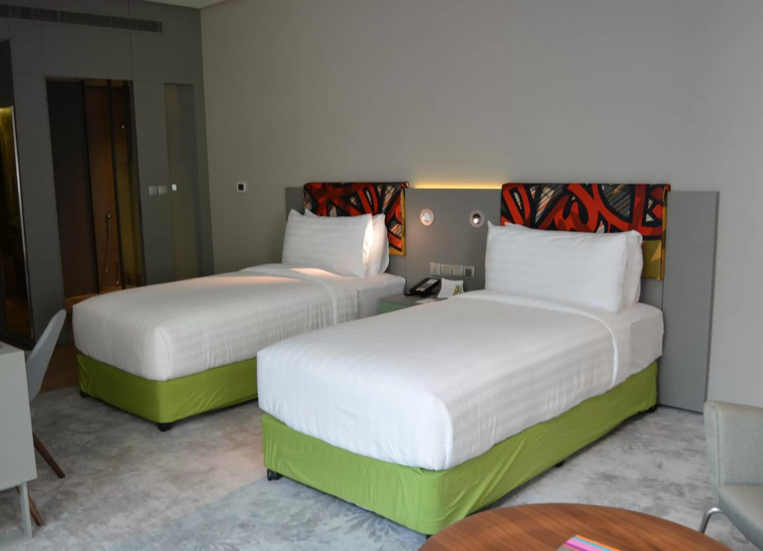 Bedroom, Bed in Ibis Styles Dubai Jumeira