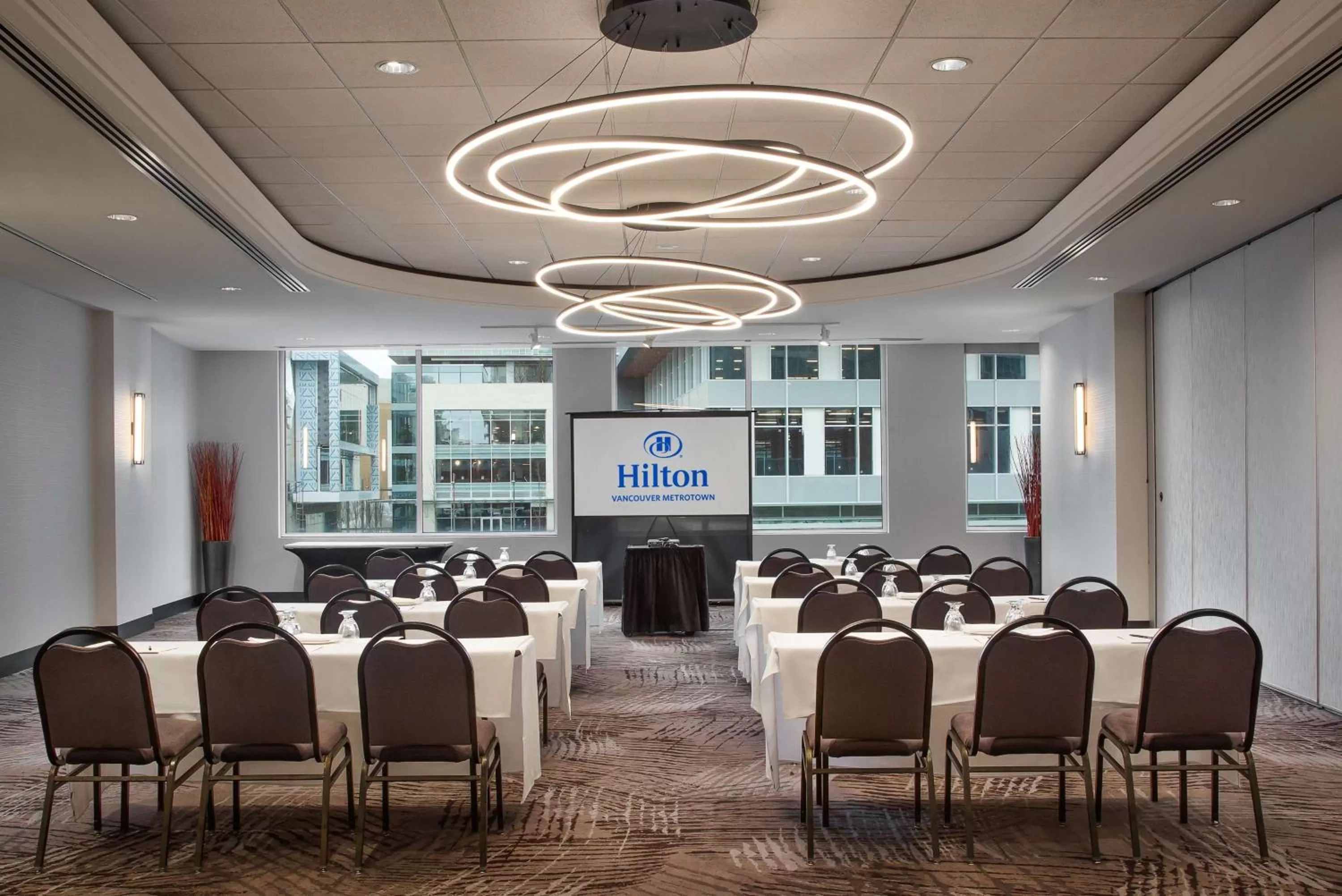 Meeting/conference room in Hilton Vancouver Metrotown