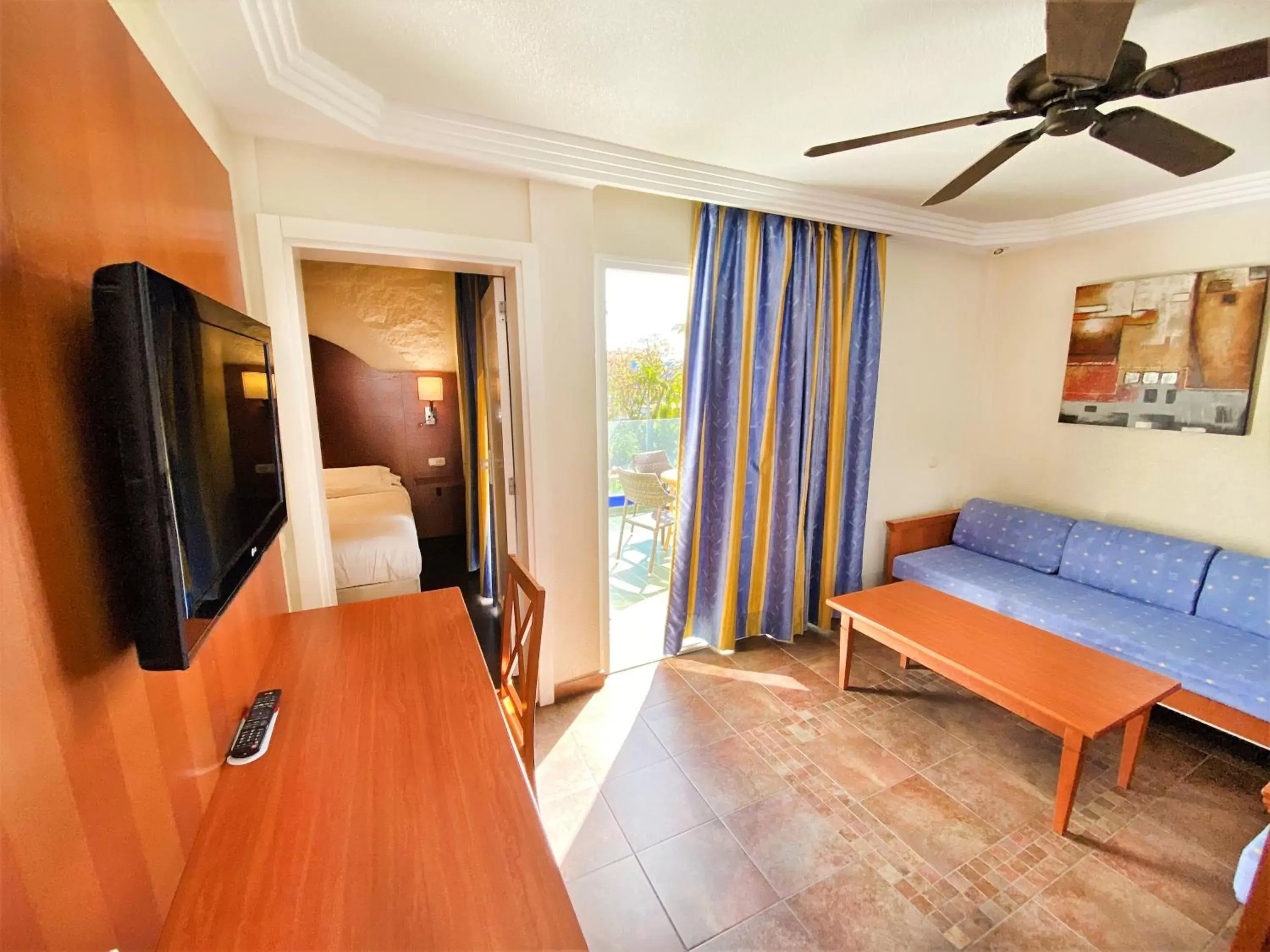 Living room, TV/Entertainment Center in Park Club Europe - All Inclusive Resort