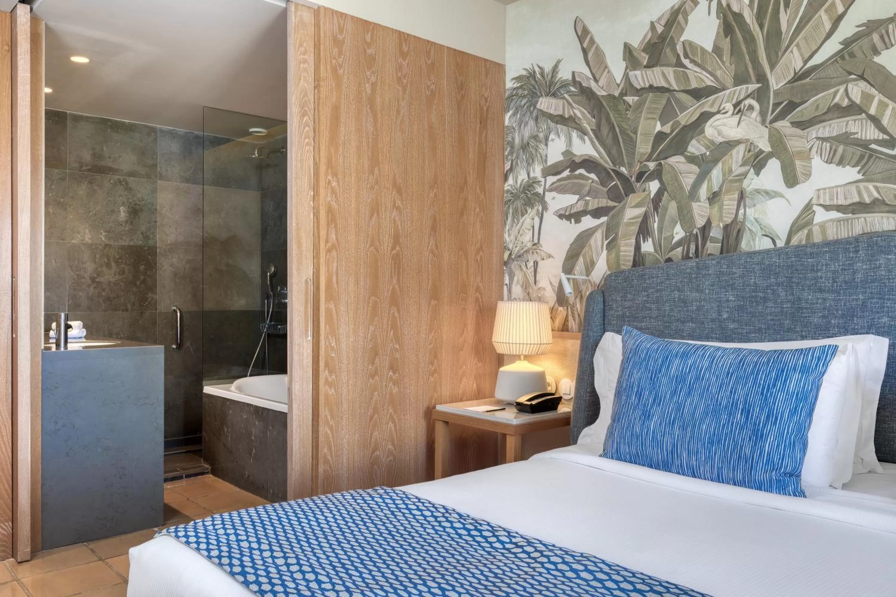 Bed in Domes Lake Algarve, Autograph Collection