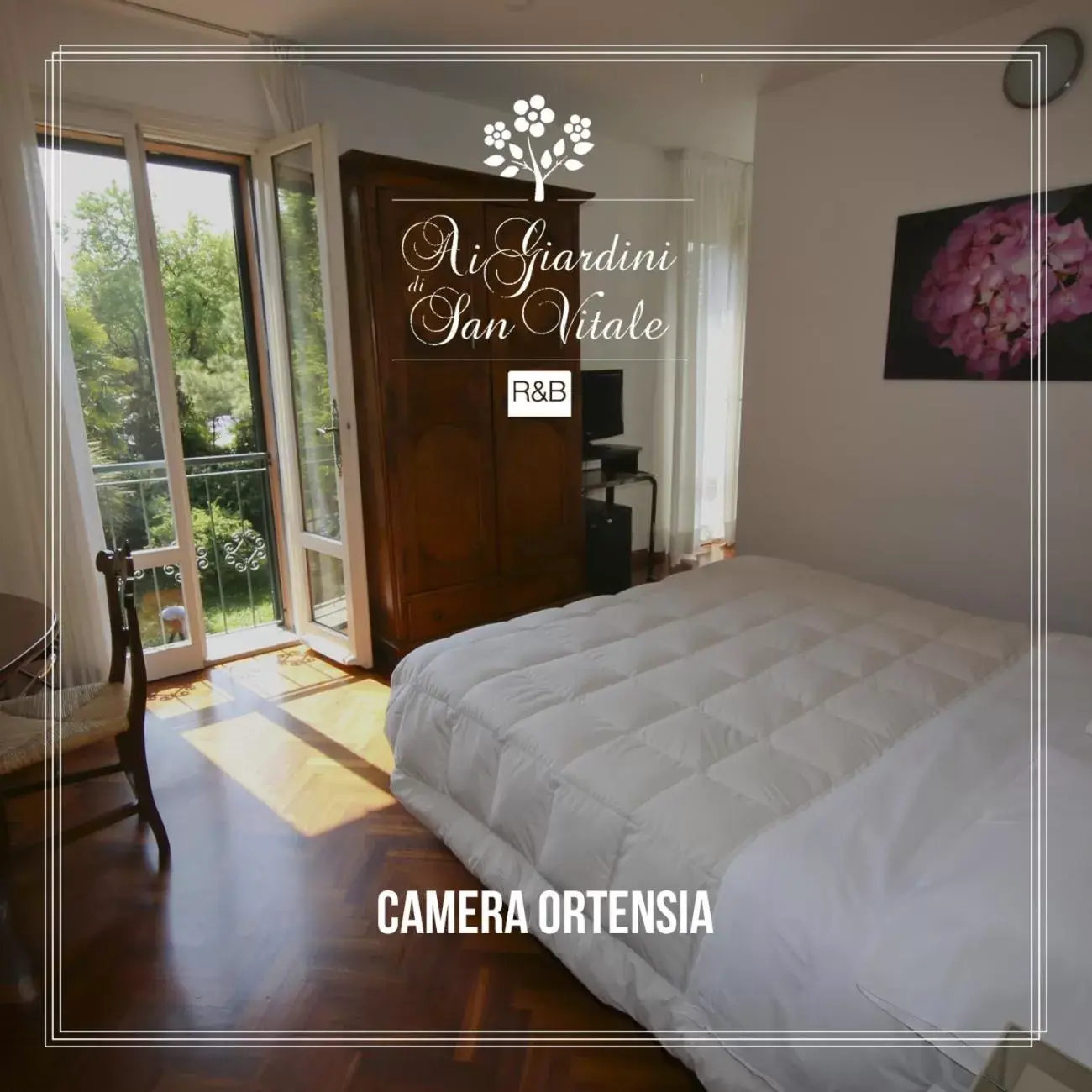 Photo of the whole room, Bed in Ai Giardini di San Vitale