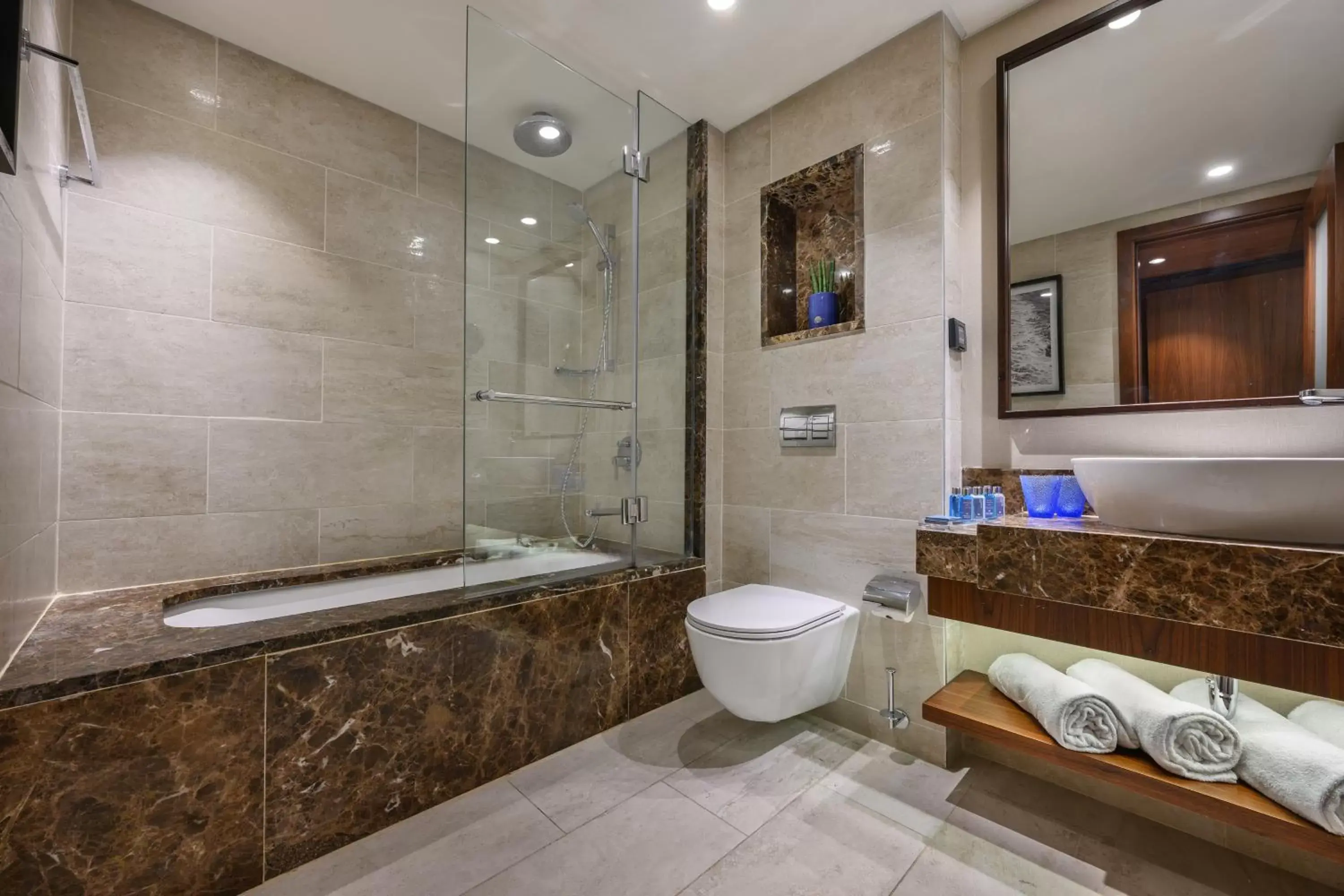Bathroom in Royal Beach Eilat by Isrotel Exclusive