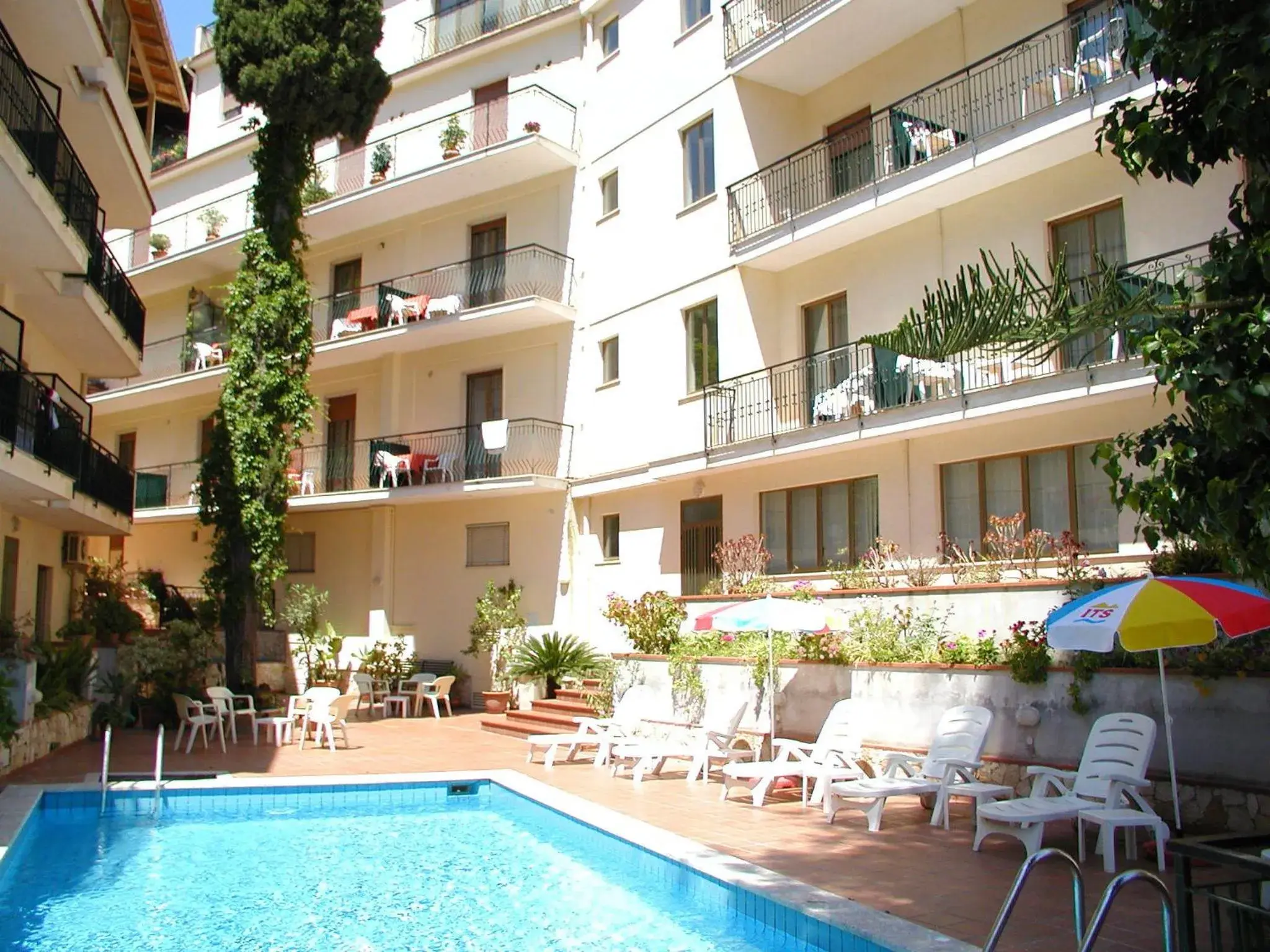 Balcony/Terrace, Swimming Pool in Hotel Soleado