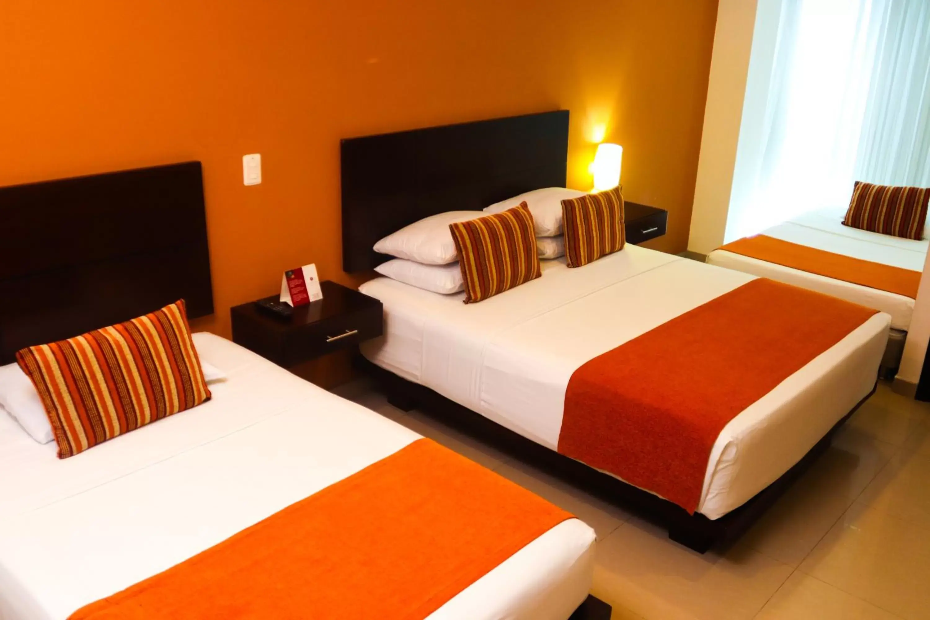 Bed in Hotel Buenos Aires Bed in Hotel Buenos Aires