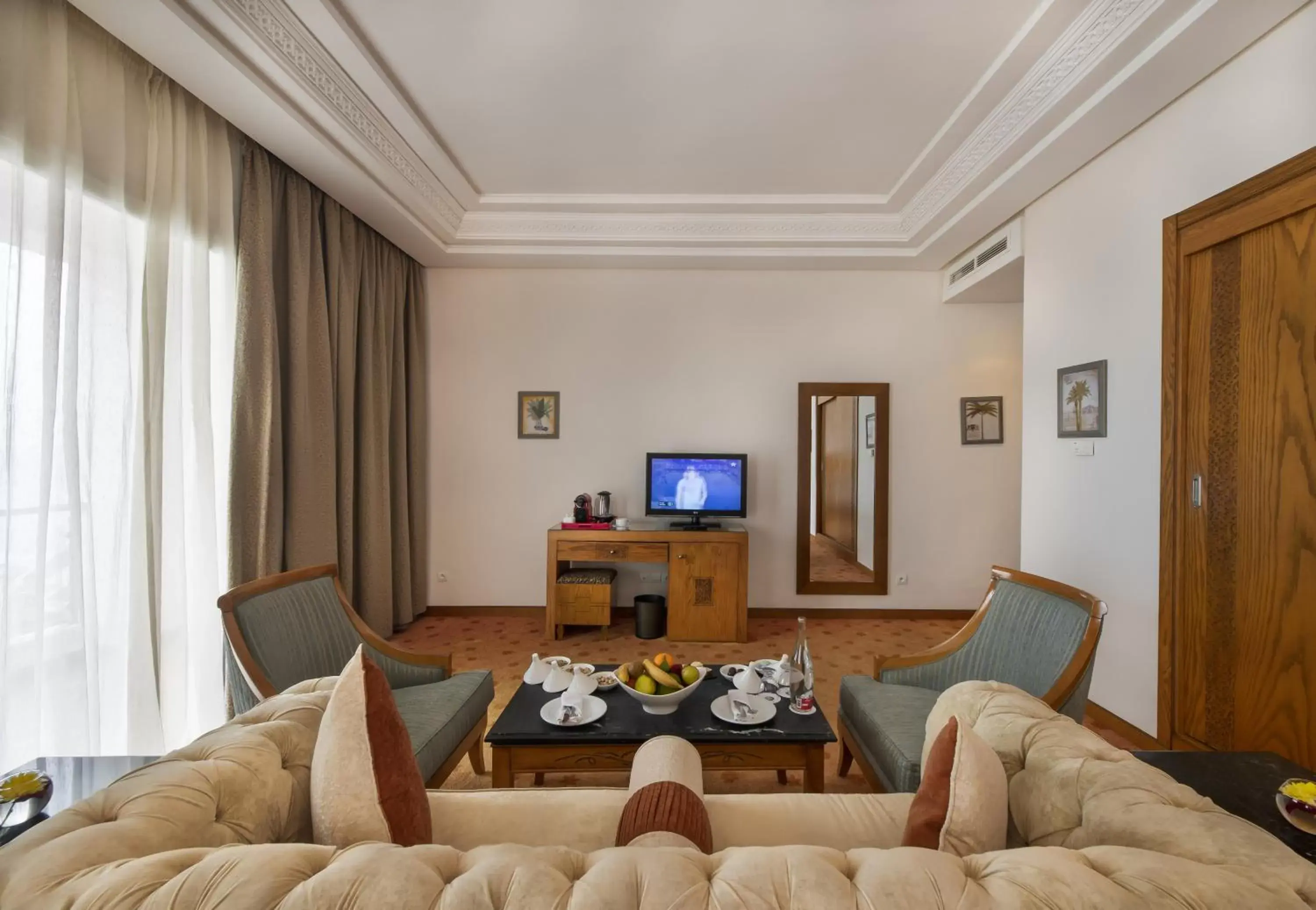 TV and multimedia, Seating Area in Grand Mogador Sea View & Spa