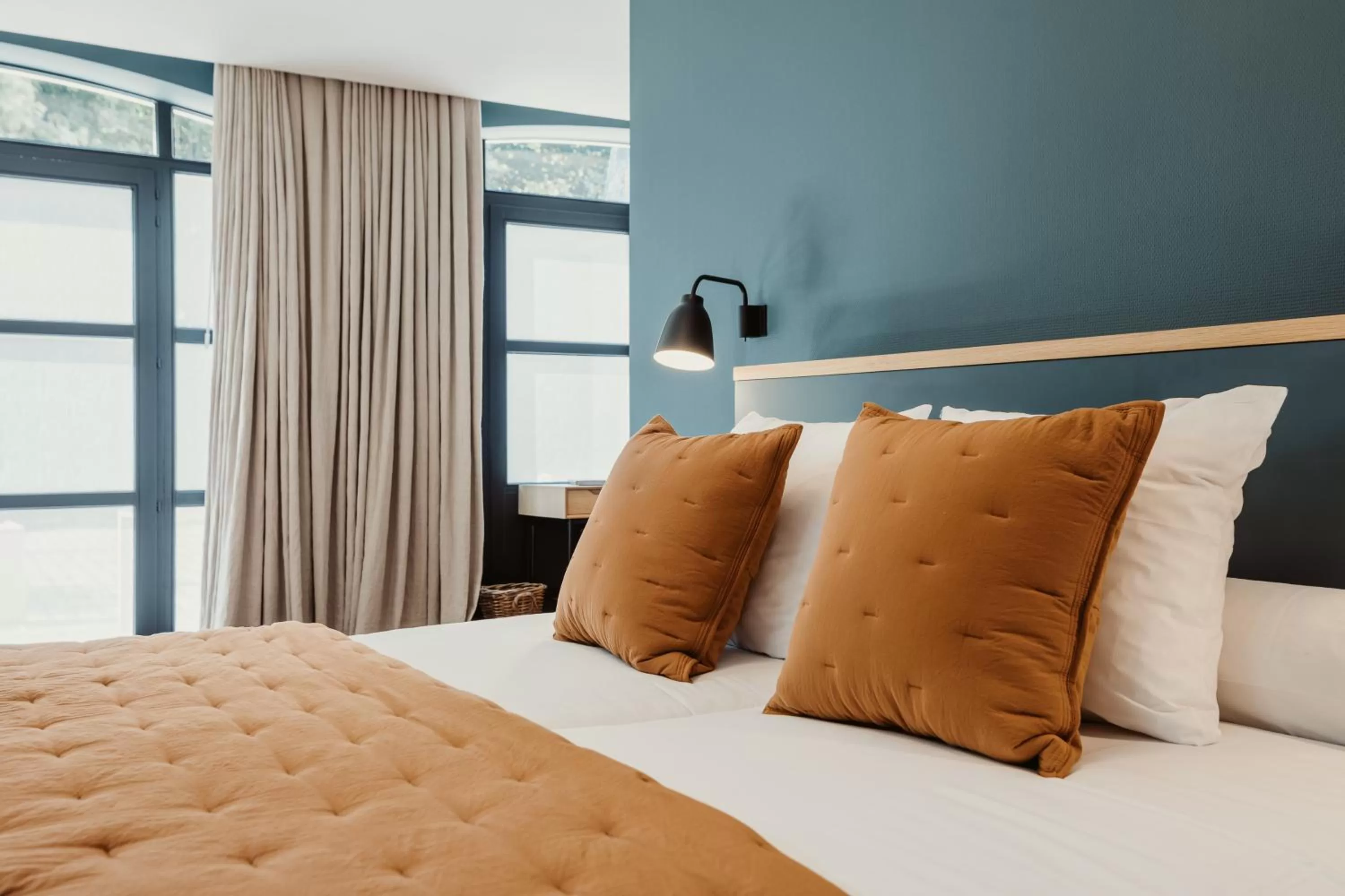 Bed in Auberge du Pêcheur