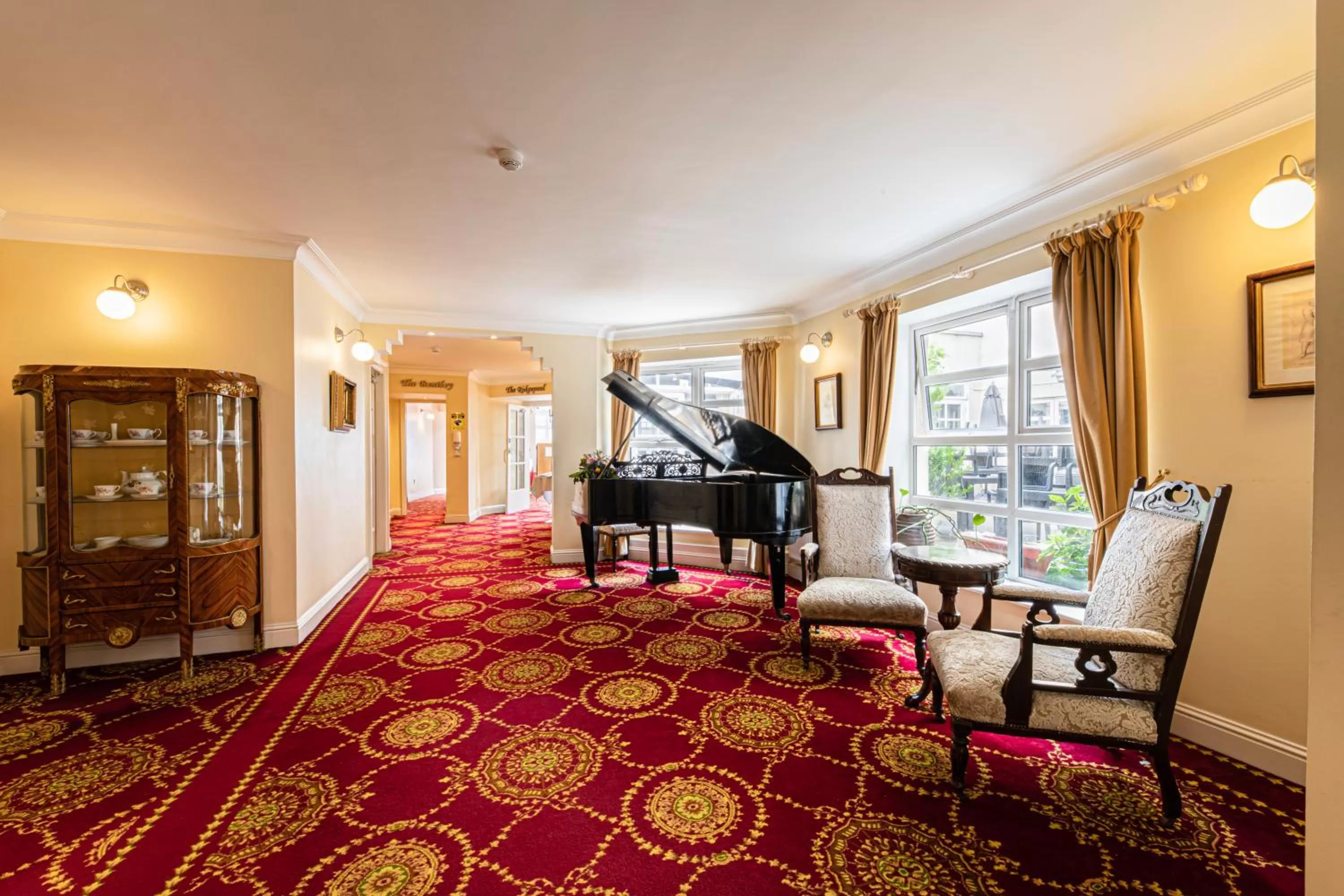 Seating area in Ballina Manor Hotel