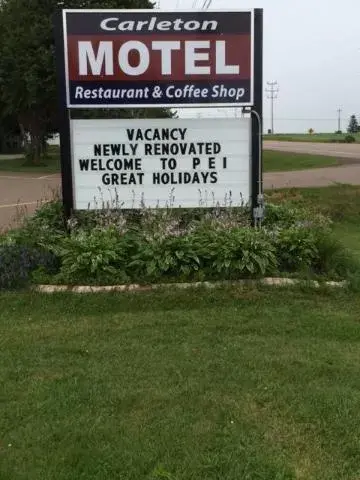 Street view, Garden in Carleton Motel and Coffee Shop