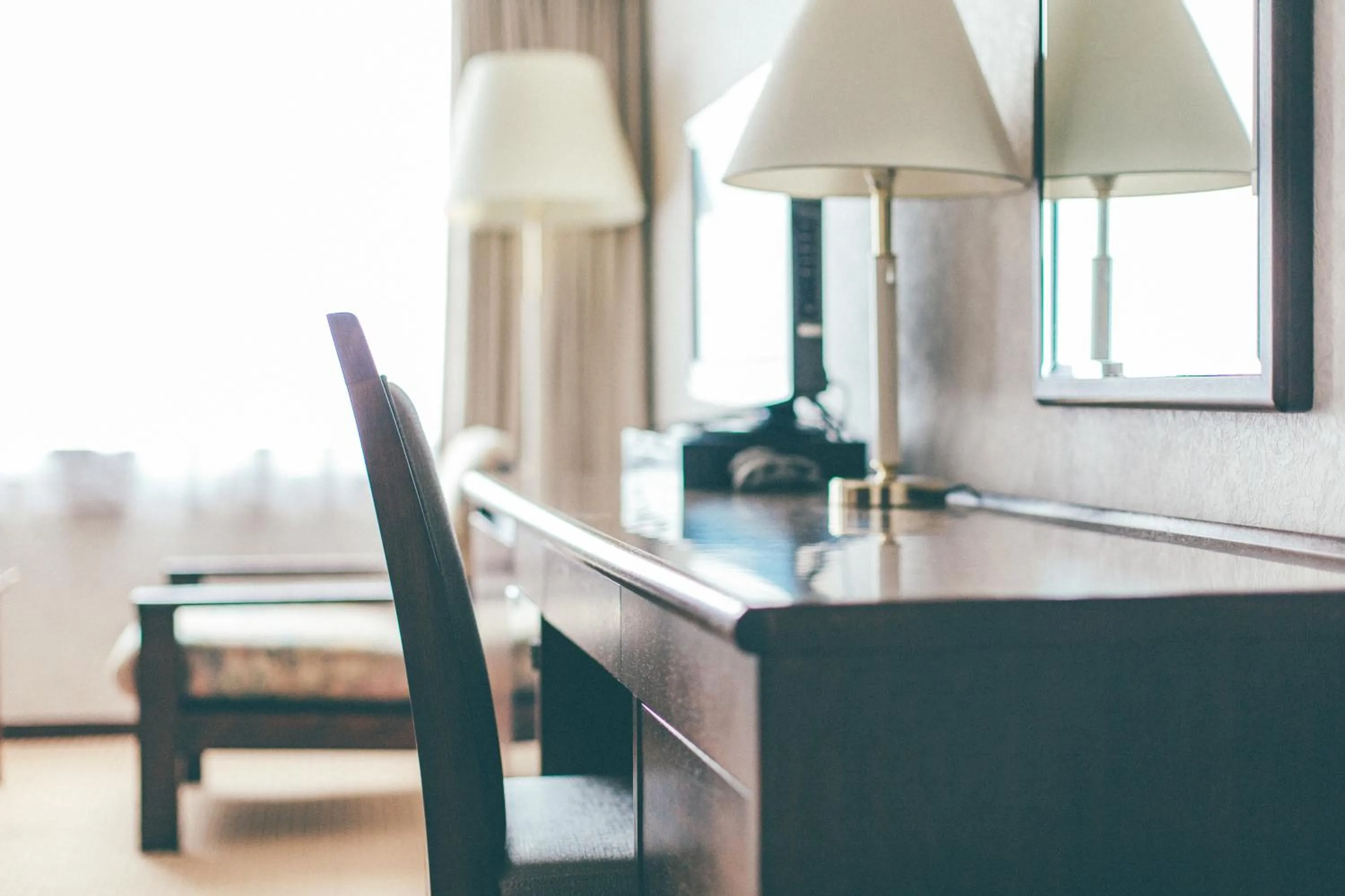 Bed in Kanazawa Kokusai Hotel