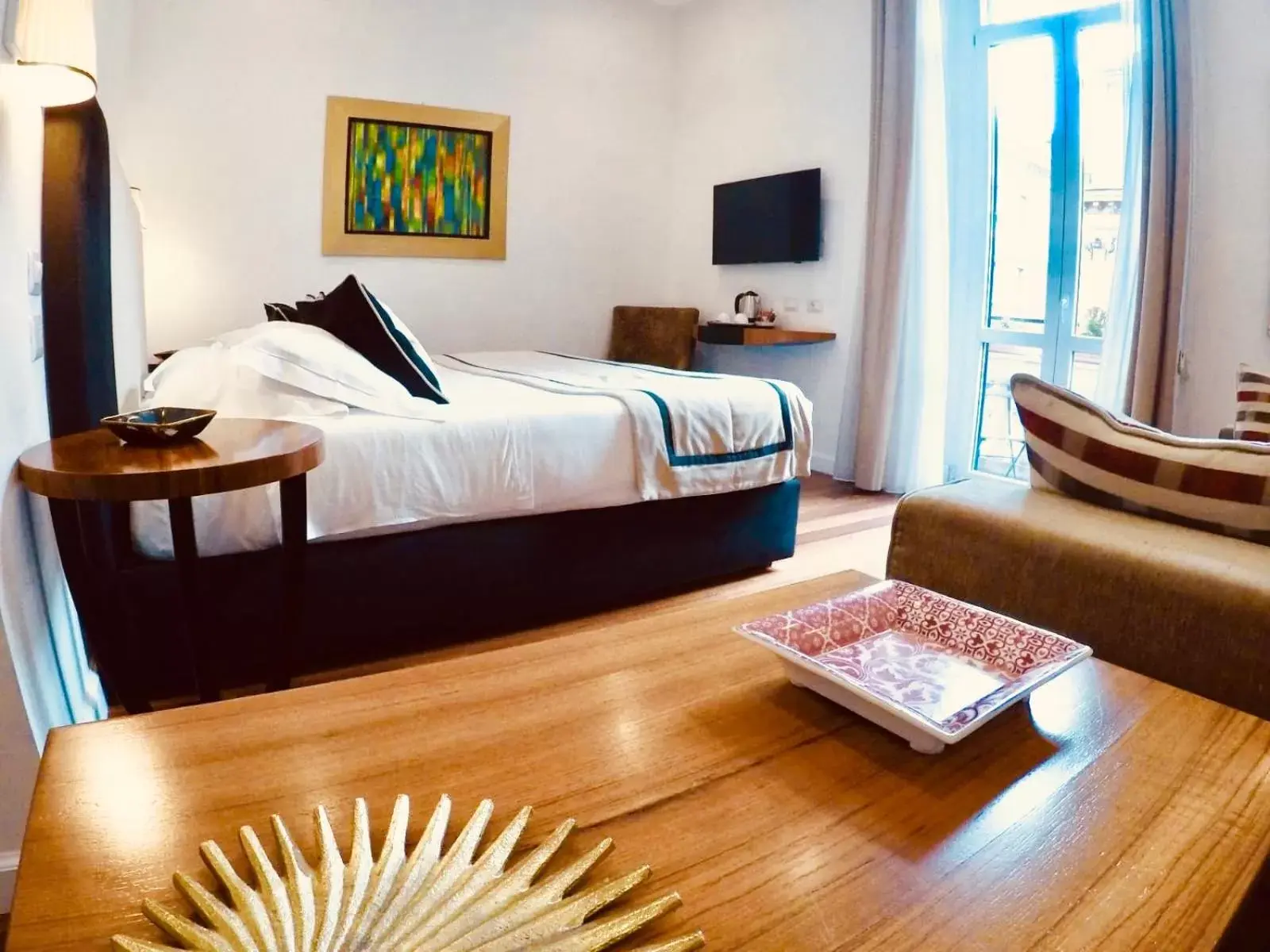 Bedroom, Bed in 900 Piazza del Popolo