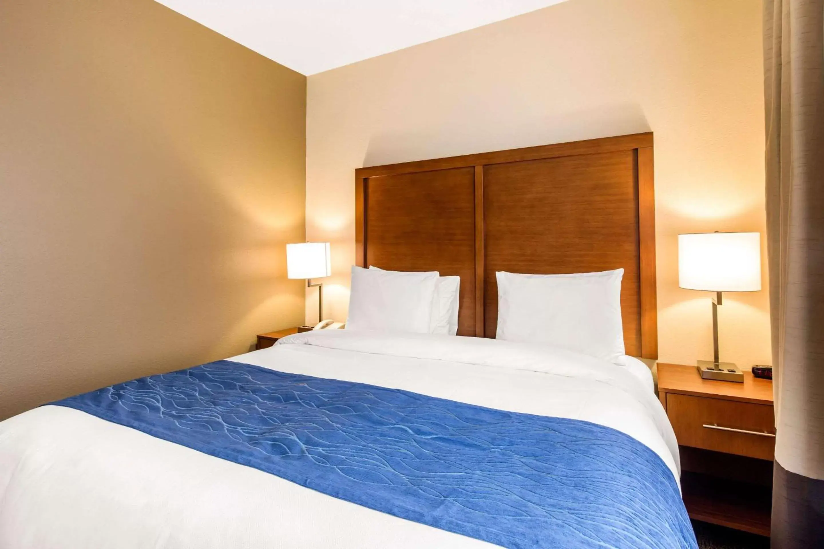 Photo of the whole room, Bed in Comfort Inn & Suites IAH Bush Airport – East