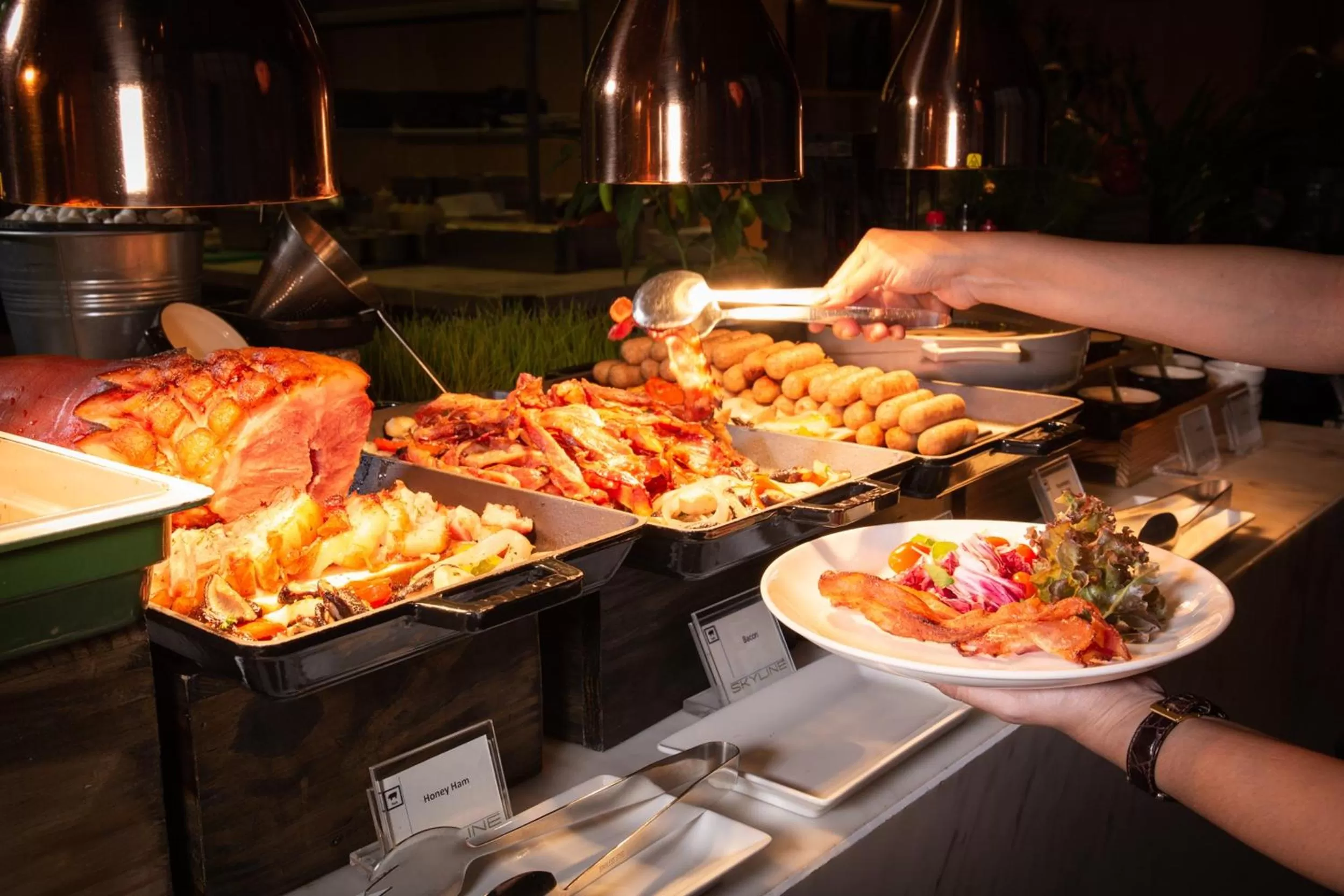 Buffet breakfast in Avani Plus Riverside Bangkok Hotel