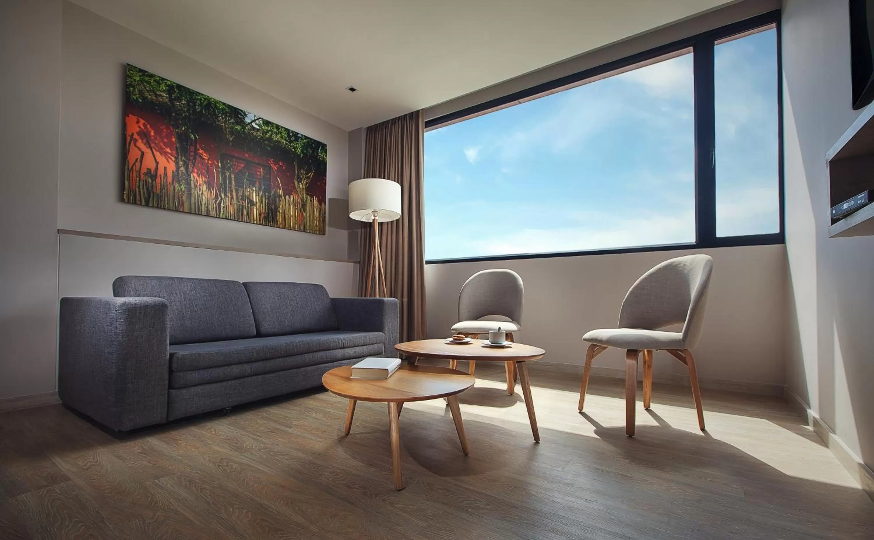 Living room in Hotel Sites Montería