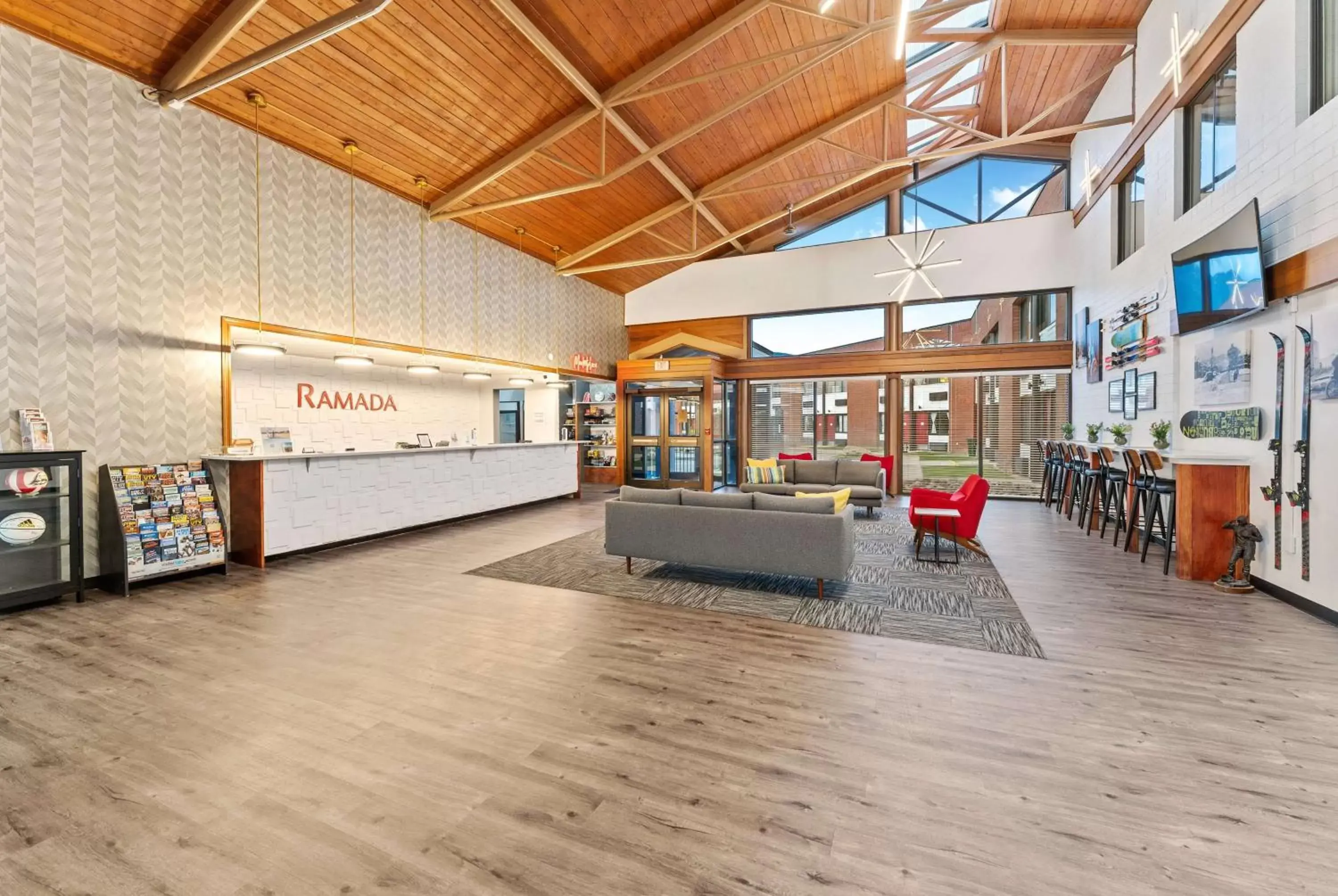 Lobby or reception in Ramada by Wyndham Cedar City Lobby or reception in Ramada by Wyndham Cedar City