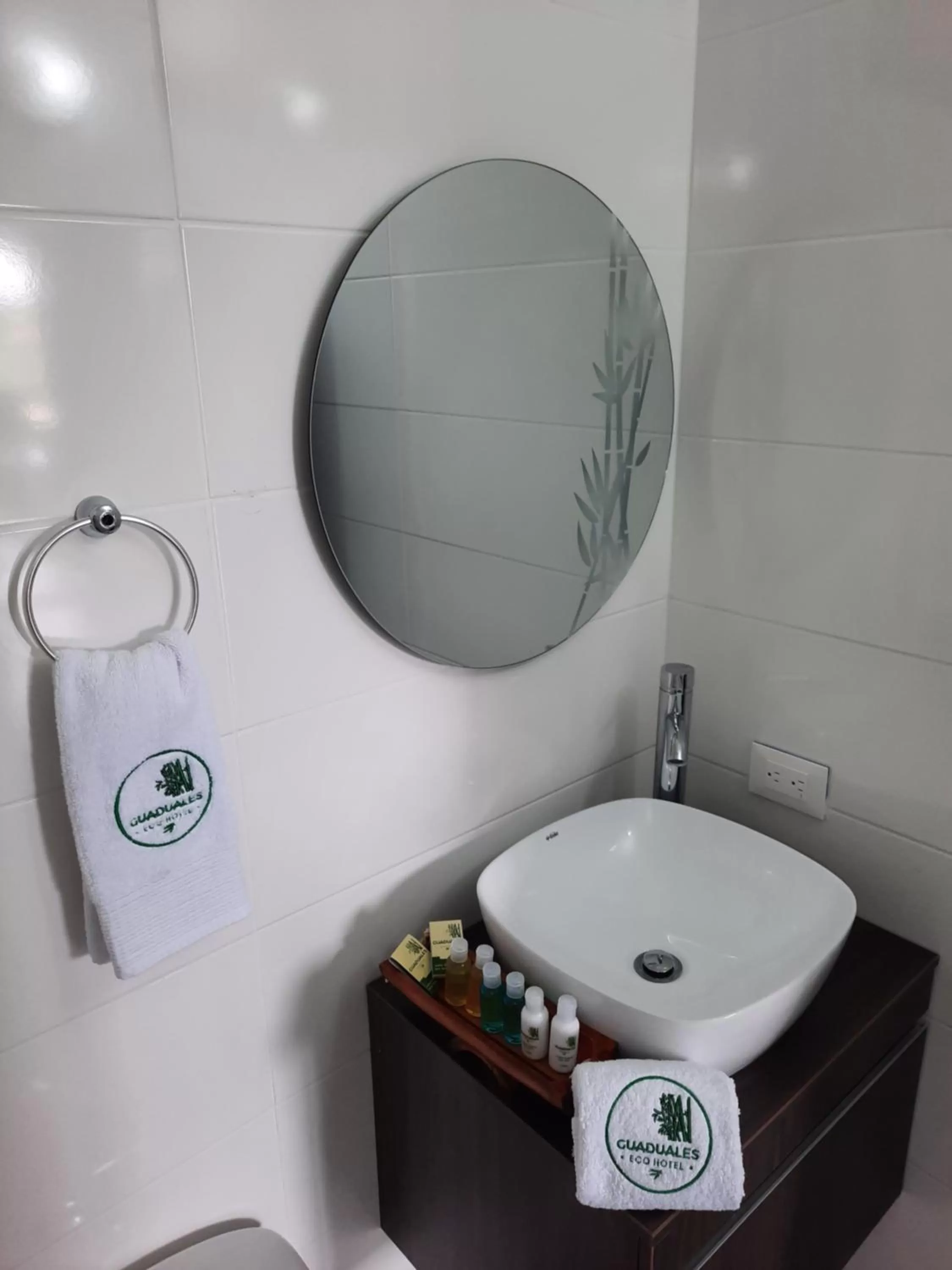 Bathroom in Guaduales Ecohotel