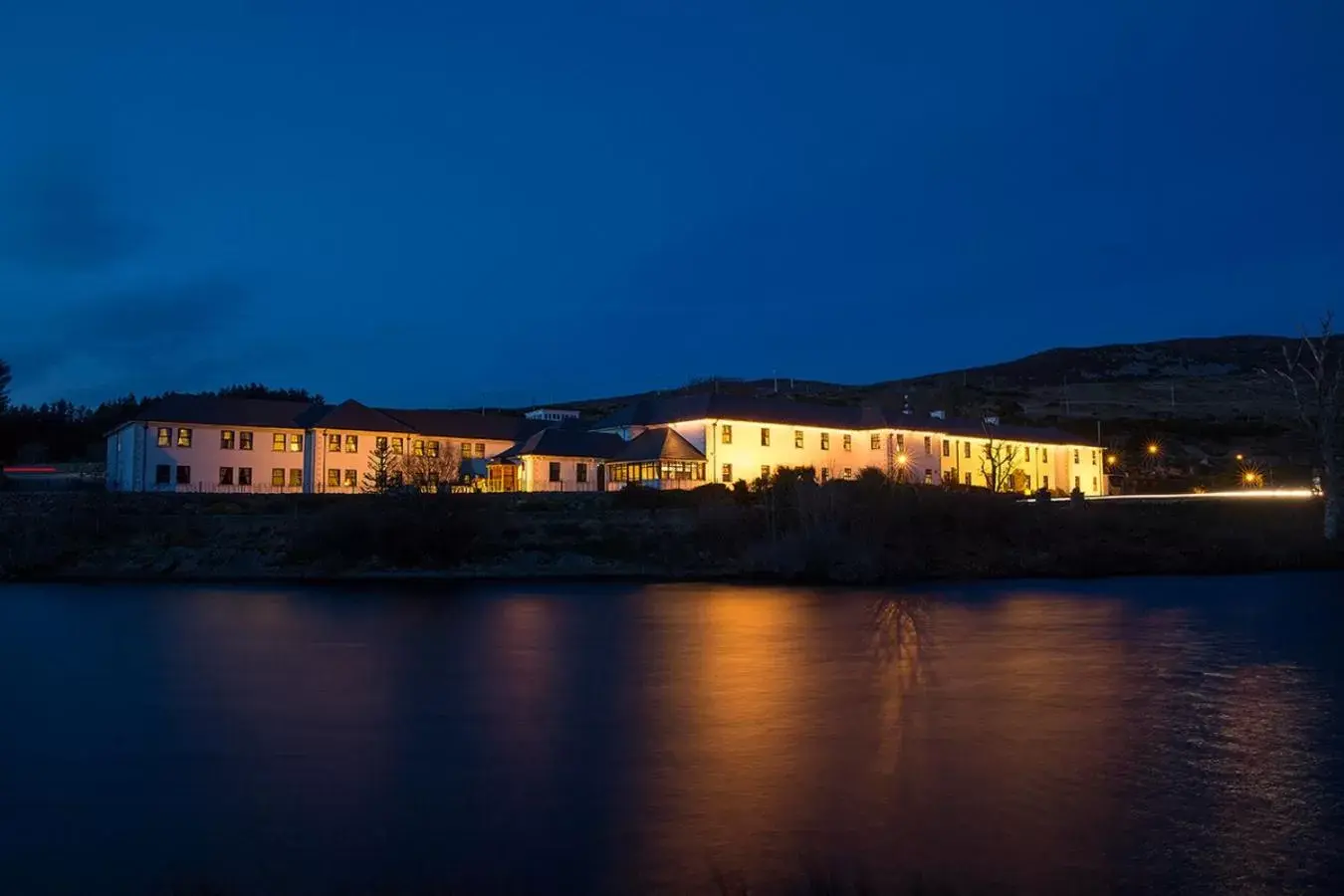 Facade/entrance, Property Building in An Chúirt Hotel, Gweedore, Donegal