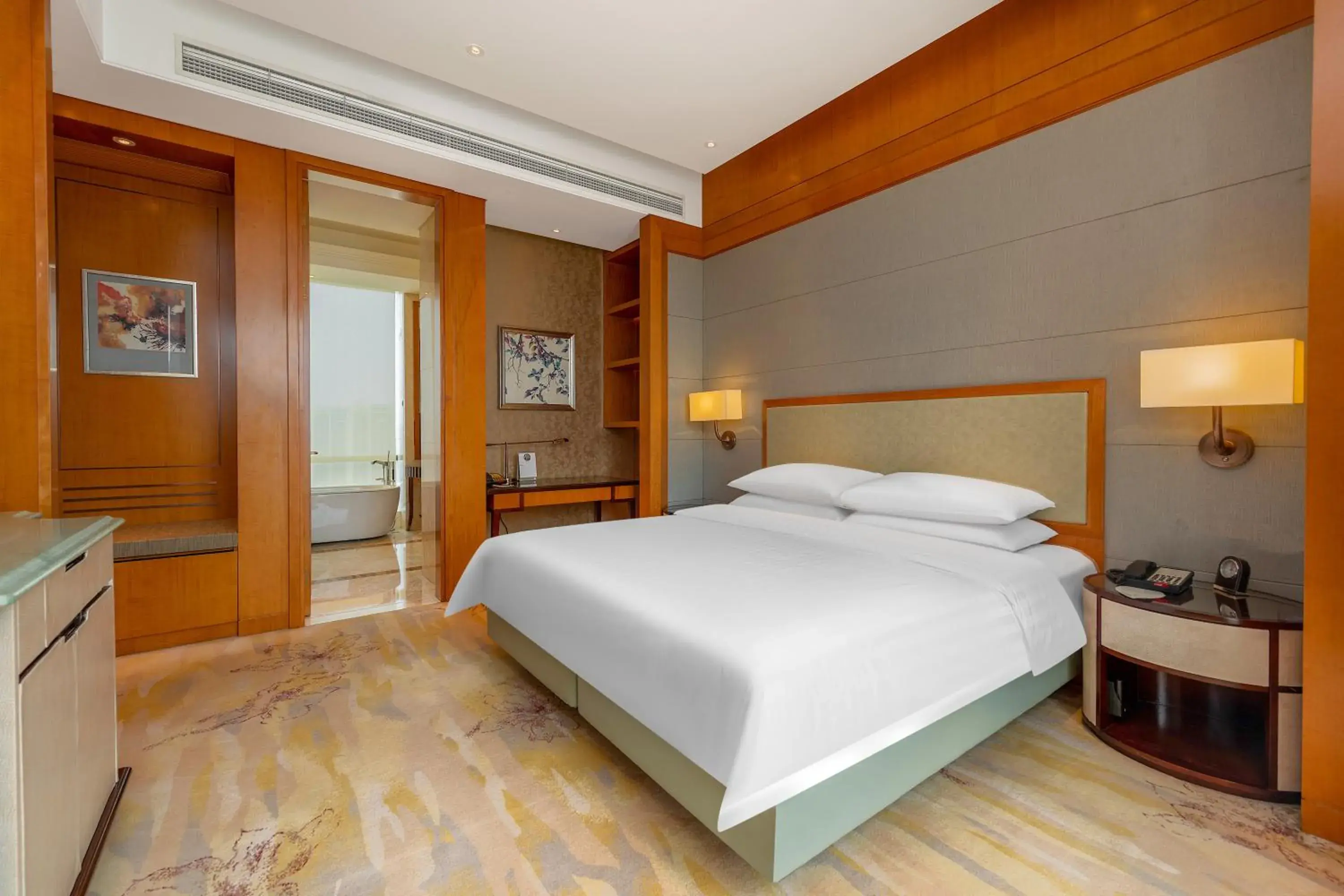 Bedroom, Bed in Intercontinental Changzhou