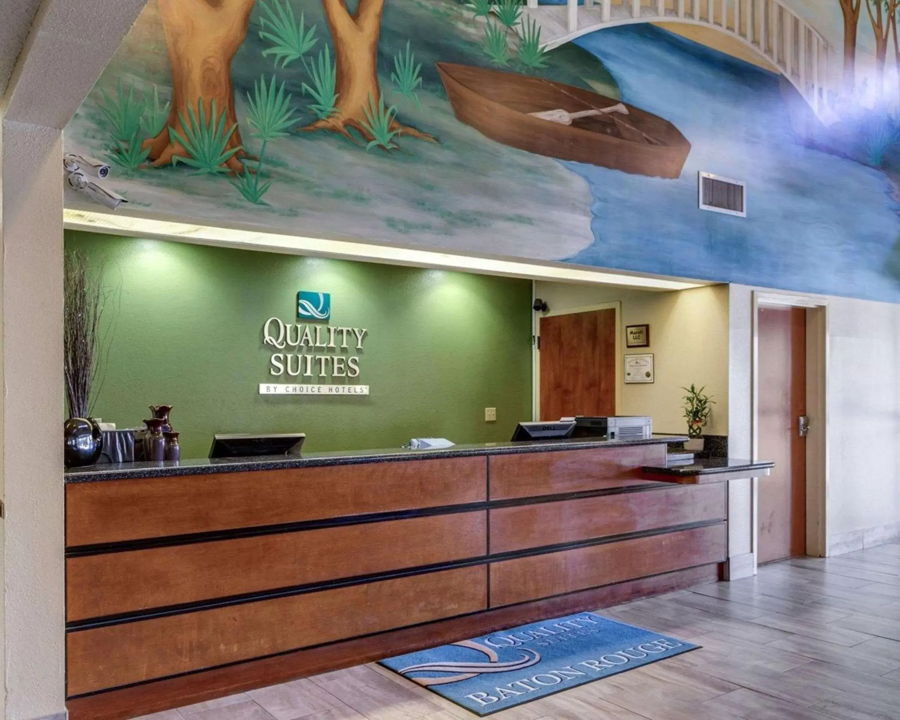 Lobby or reception, Lobby/Reception in Quality Suites Baton Rouge East - Denham Springs