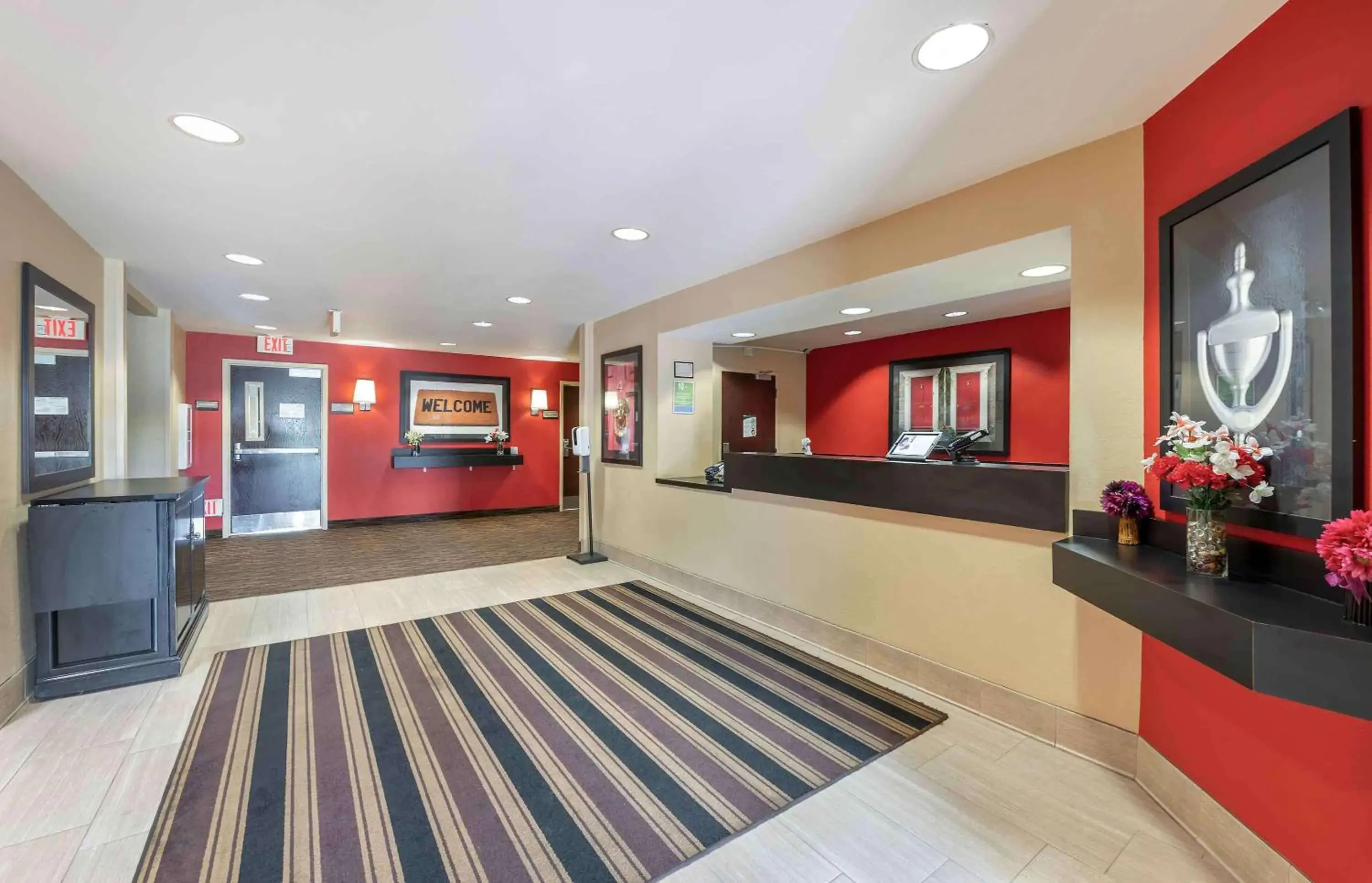 Lobby or reception, Lobby/Reception in Extended Stay America Suites - Indianapolis - Airport