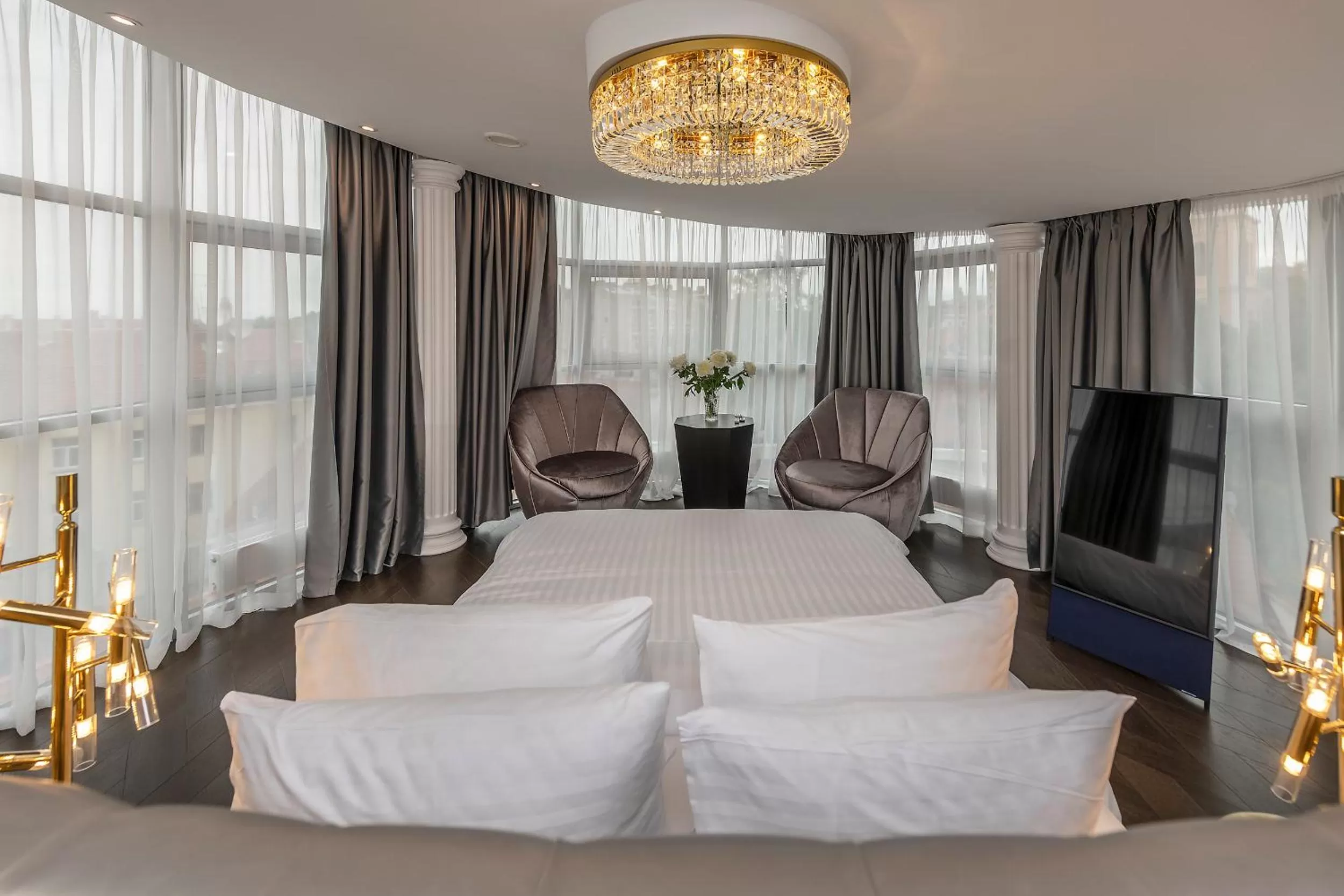 Bed in St Palace Hotel