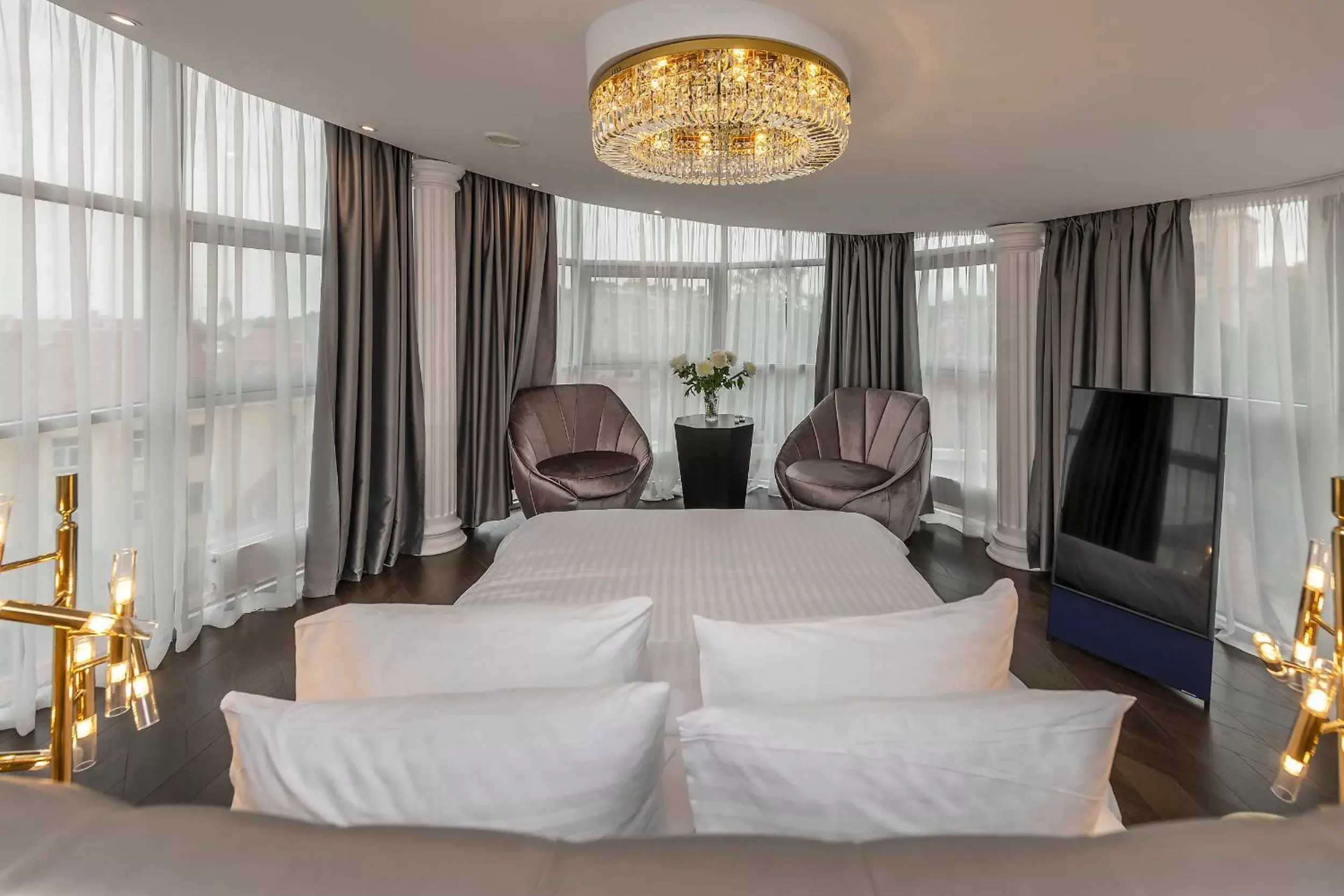 Bed in St Palace Hotel Bed in St Palace Hotel