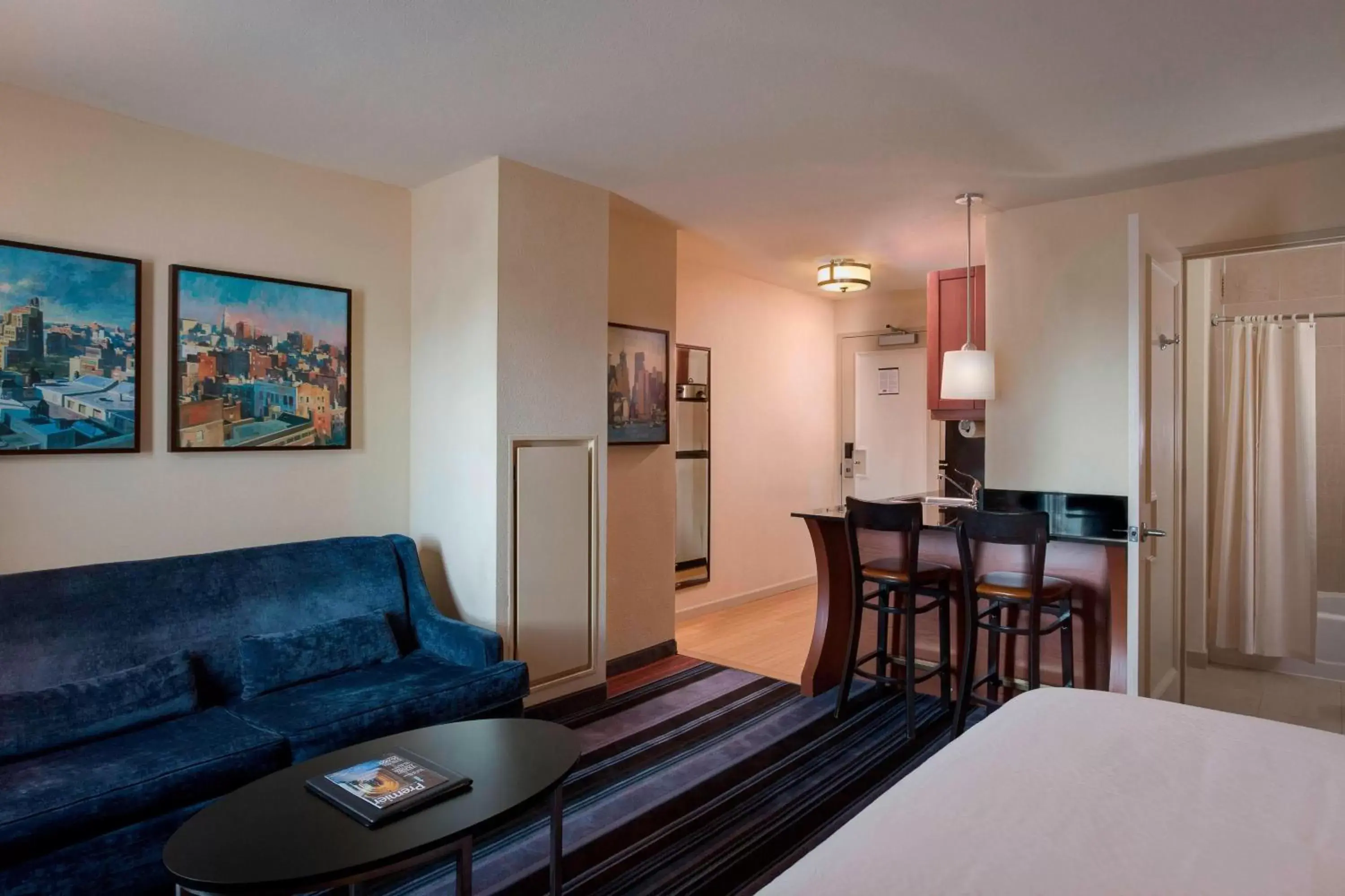 King Studio with Sofa Bed and Roll-in Shower - Mobility Accessible in Residence Inn by Marriott New York Manhattan/Times Square King Studio with Sofa Bed and Roll-in Shower - Mobility Accessible in Residence Inn by Marriott New York Manhattan/Times Square