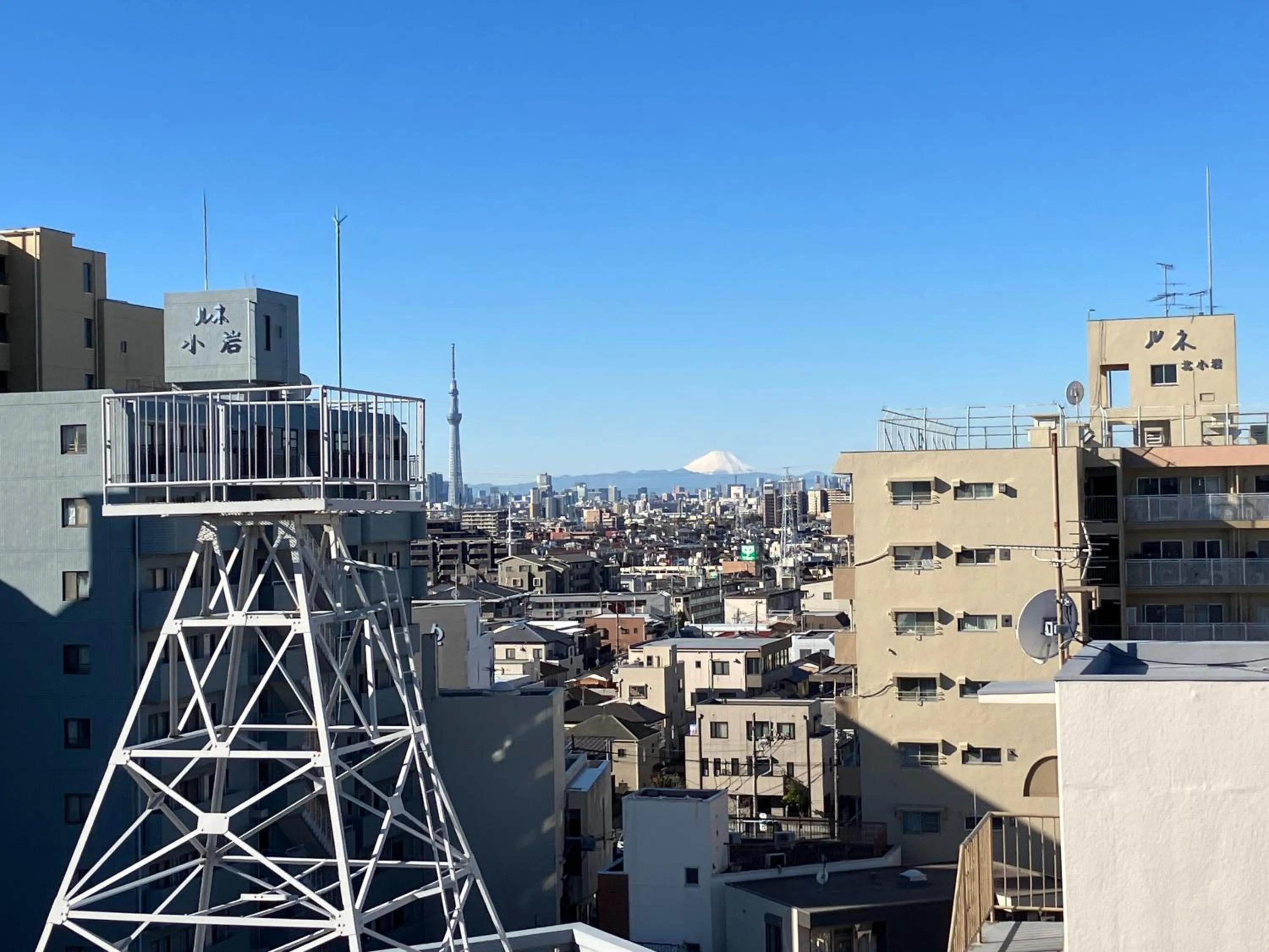 City view in Sky Heart Hotel Koiwa