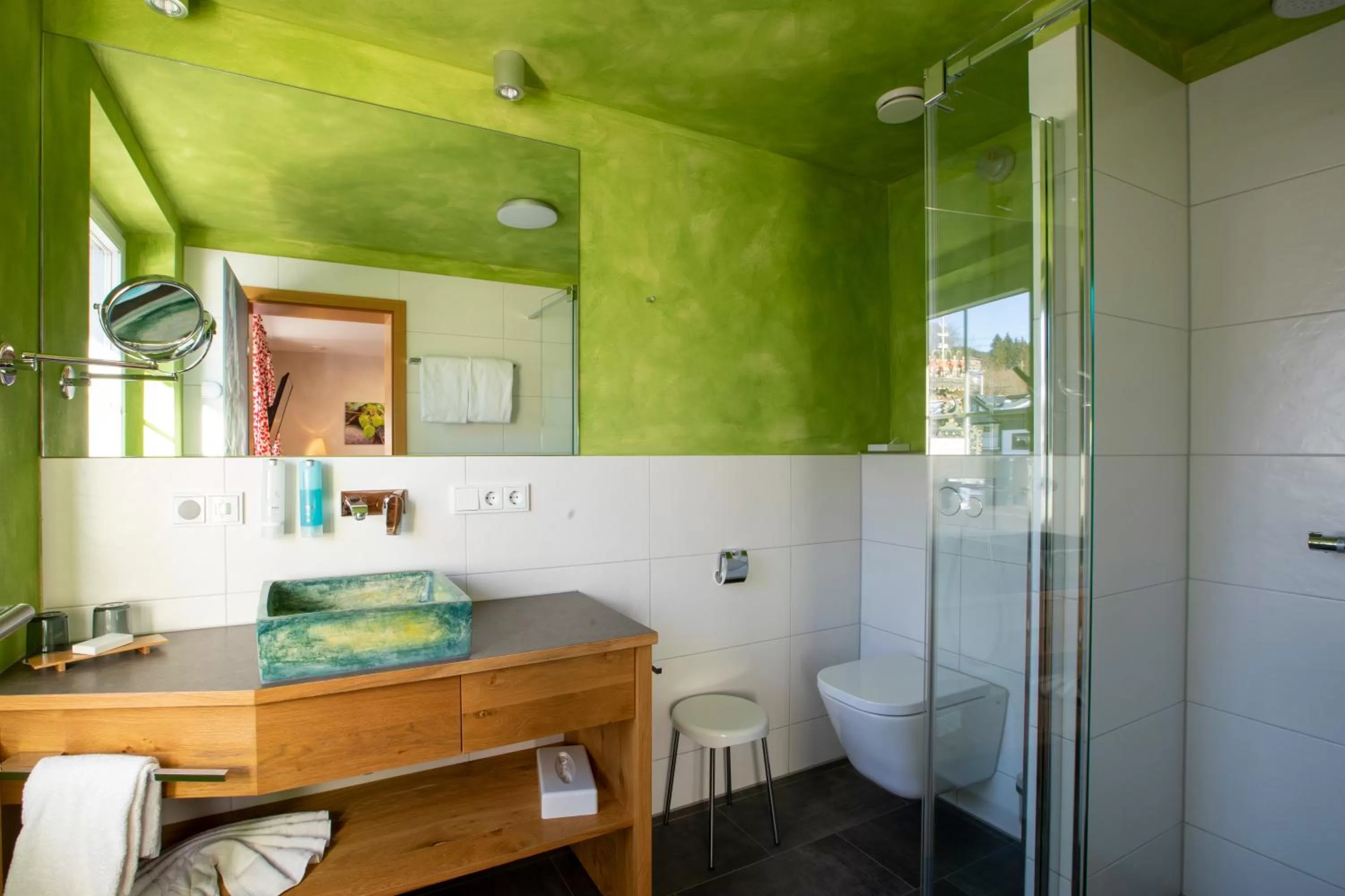 Bathroom in Brauereigasthof Schäffler