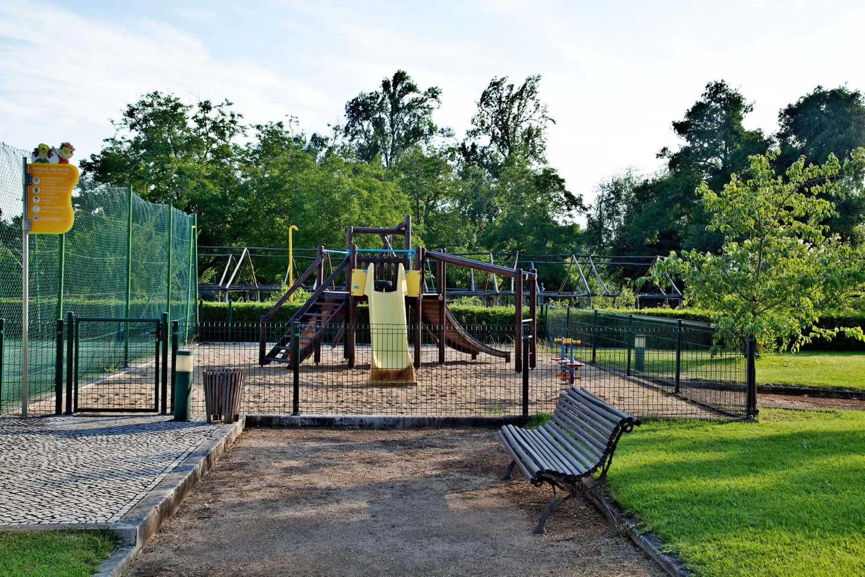 Children play ground, Children's Play Area in Hotel Dos Templarios