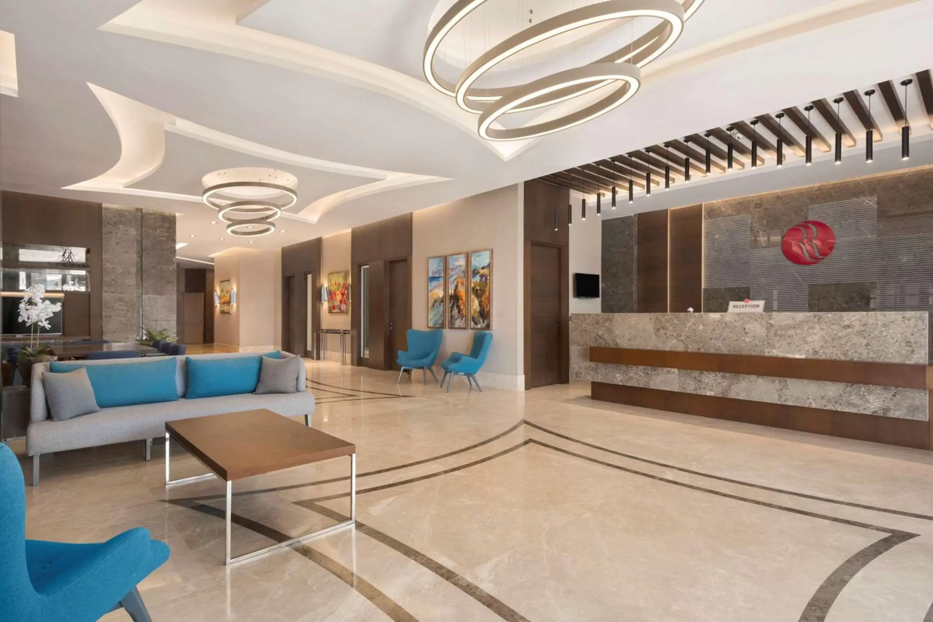 Lobby or reception, Lobby/Reception in Ramada By Wyndham Nilufer Bursa