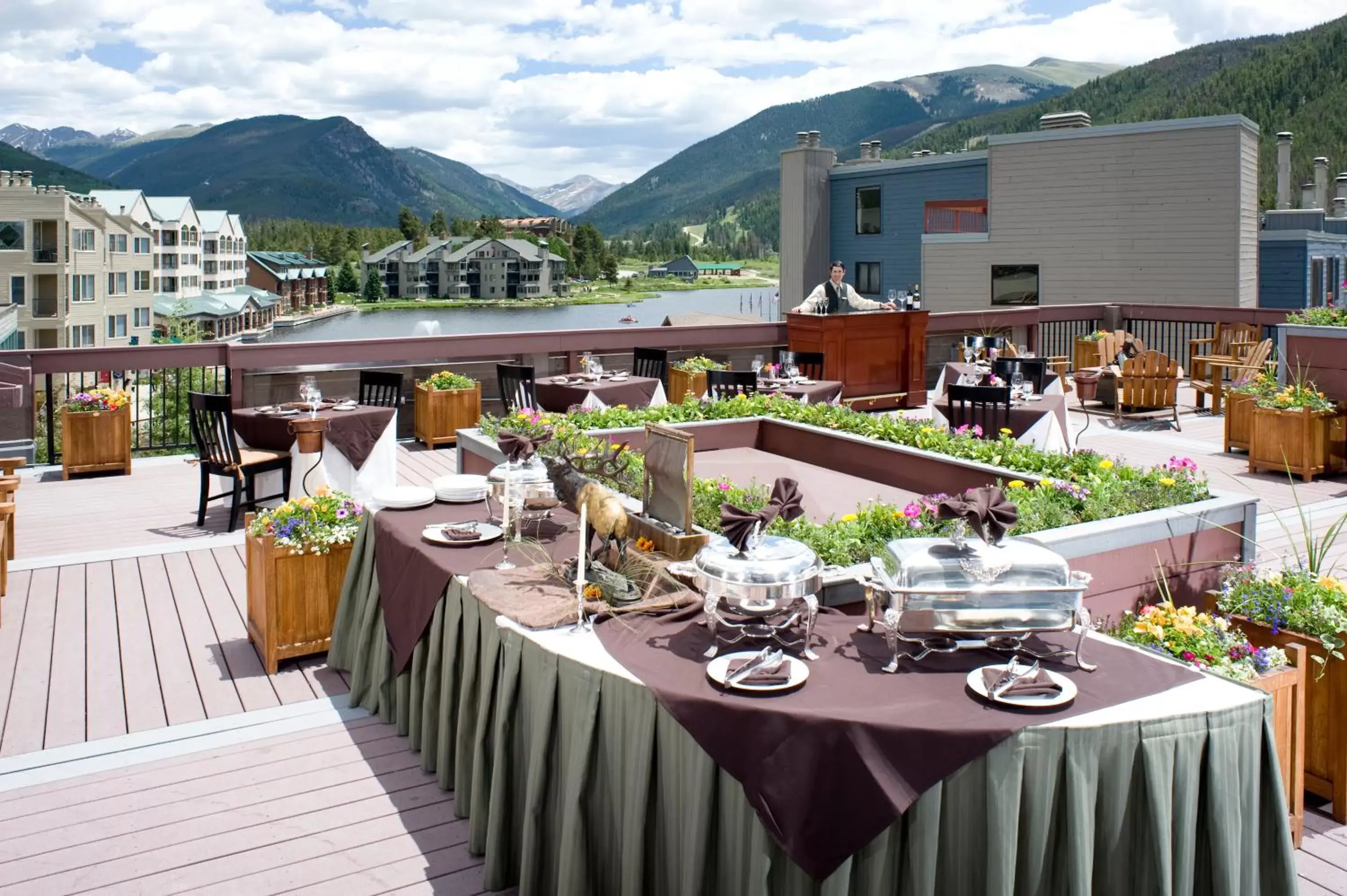 Balcony/Terrace, Restaurant/Places to Eat in The Keystone Lodge and Spa by Keystone Resort