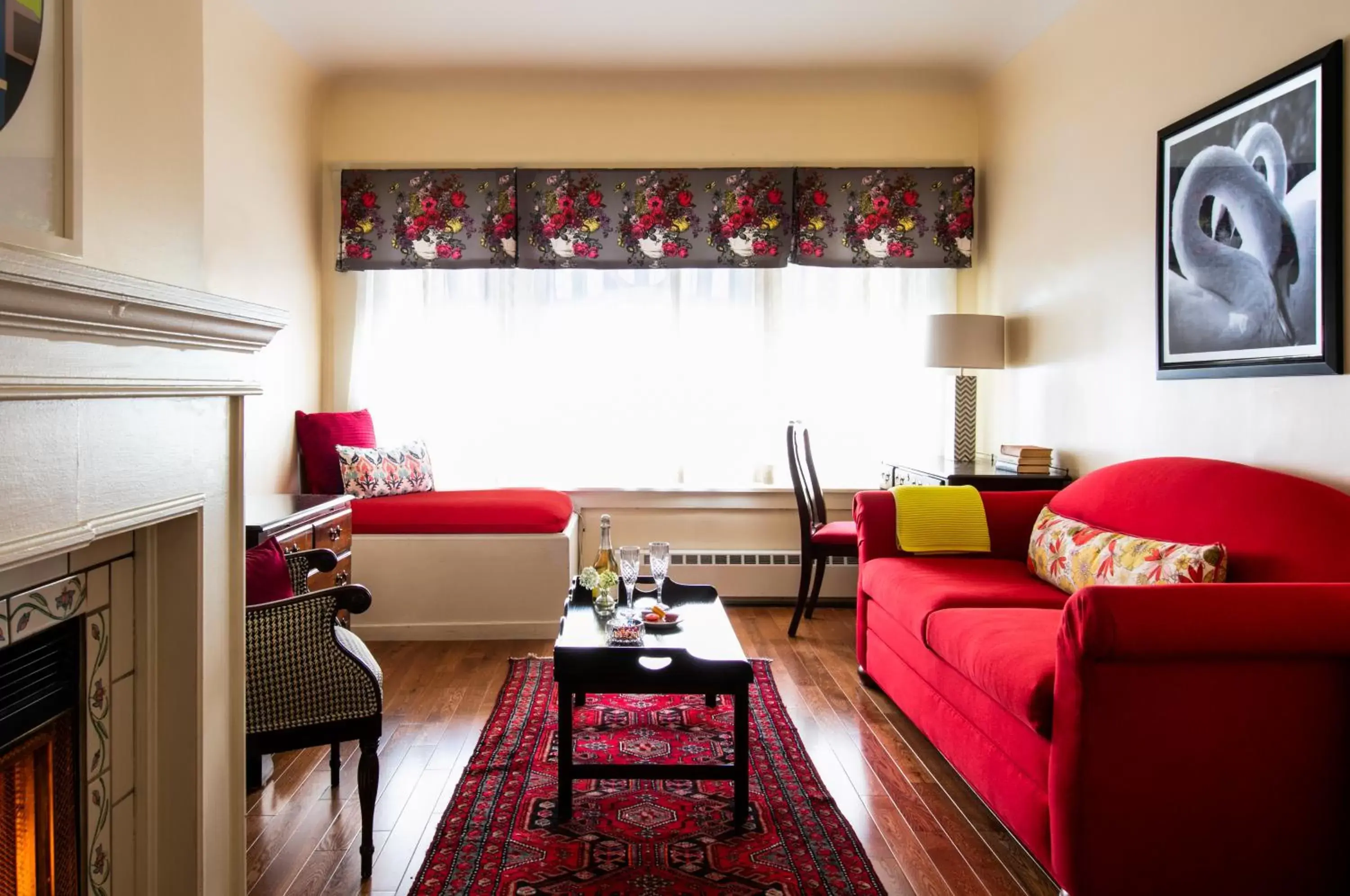 Living room in White Swan Inn Living room in White Swan Inn