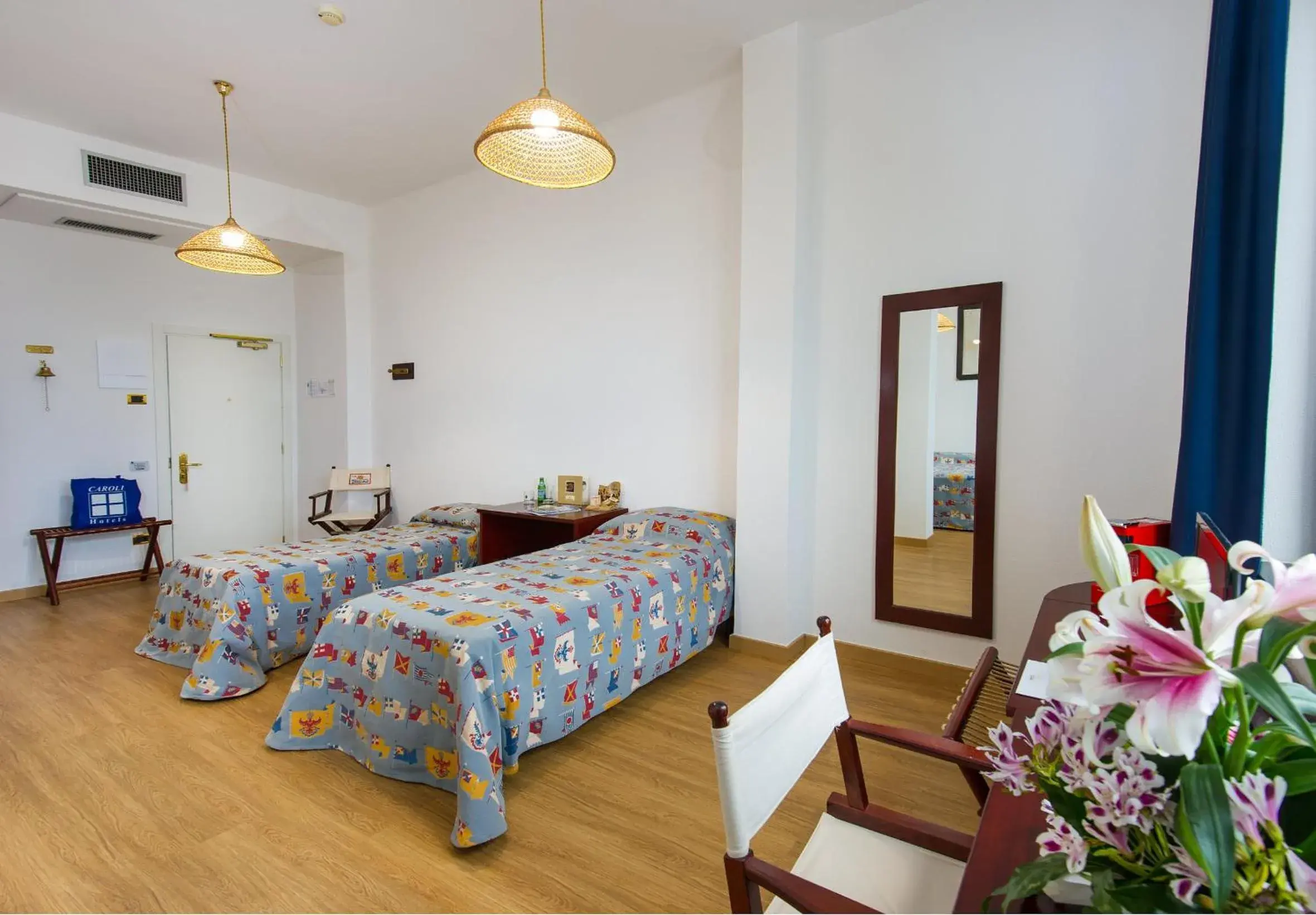 Bed in Hotel Bellavista Club-Caroli Hotels