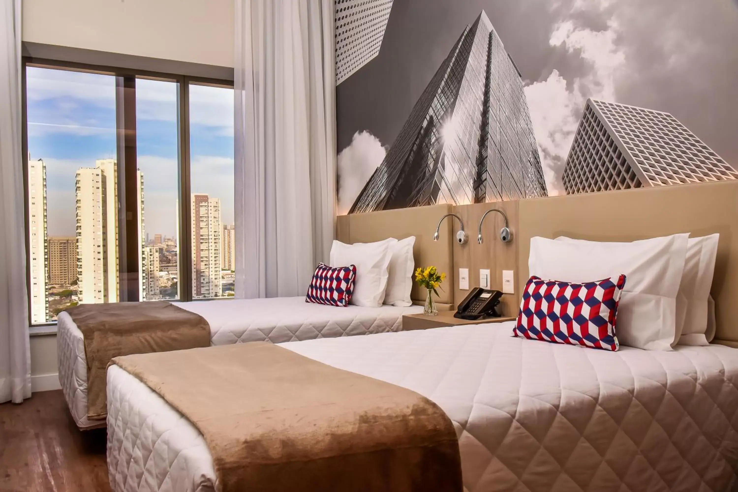 Bedroom, Bed in Rio Hotel by Bourbon Sao Paulo Bedroom, Bed in Rio Hotel by Bourbon Sao Paulo