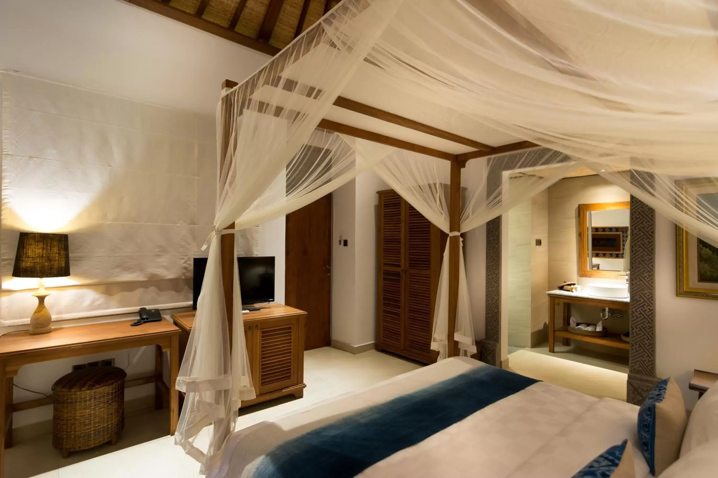 Bedroom, Bed in Ulun Ubud Resort - CHSE Certified