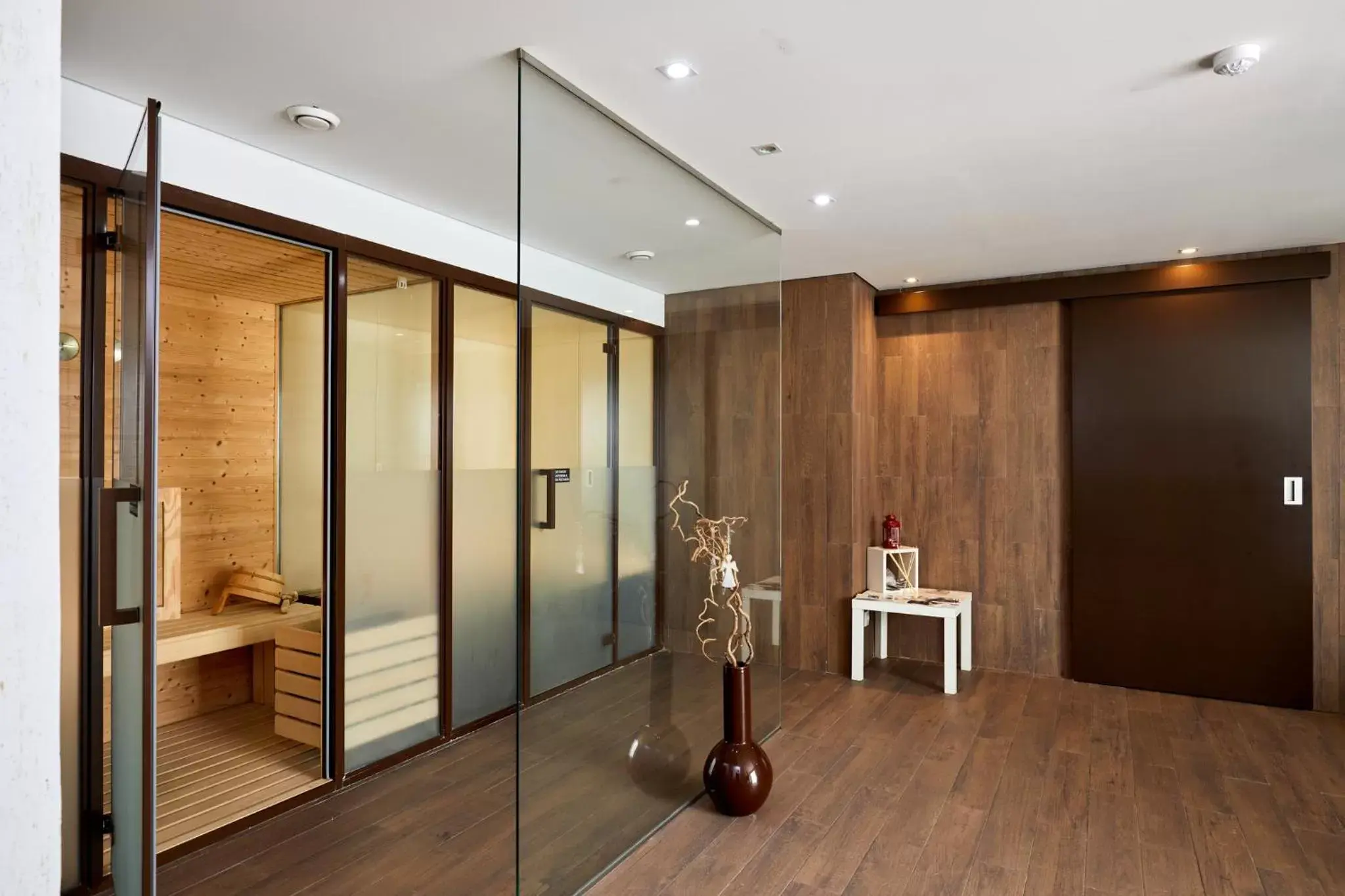 Sauna in Pateo dos Solares Charm Hotel