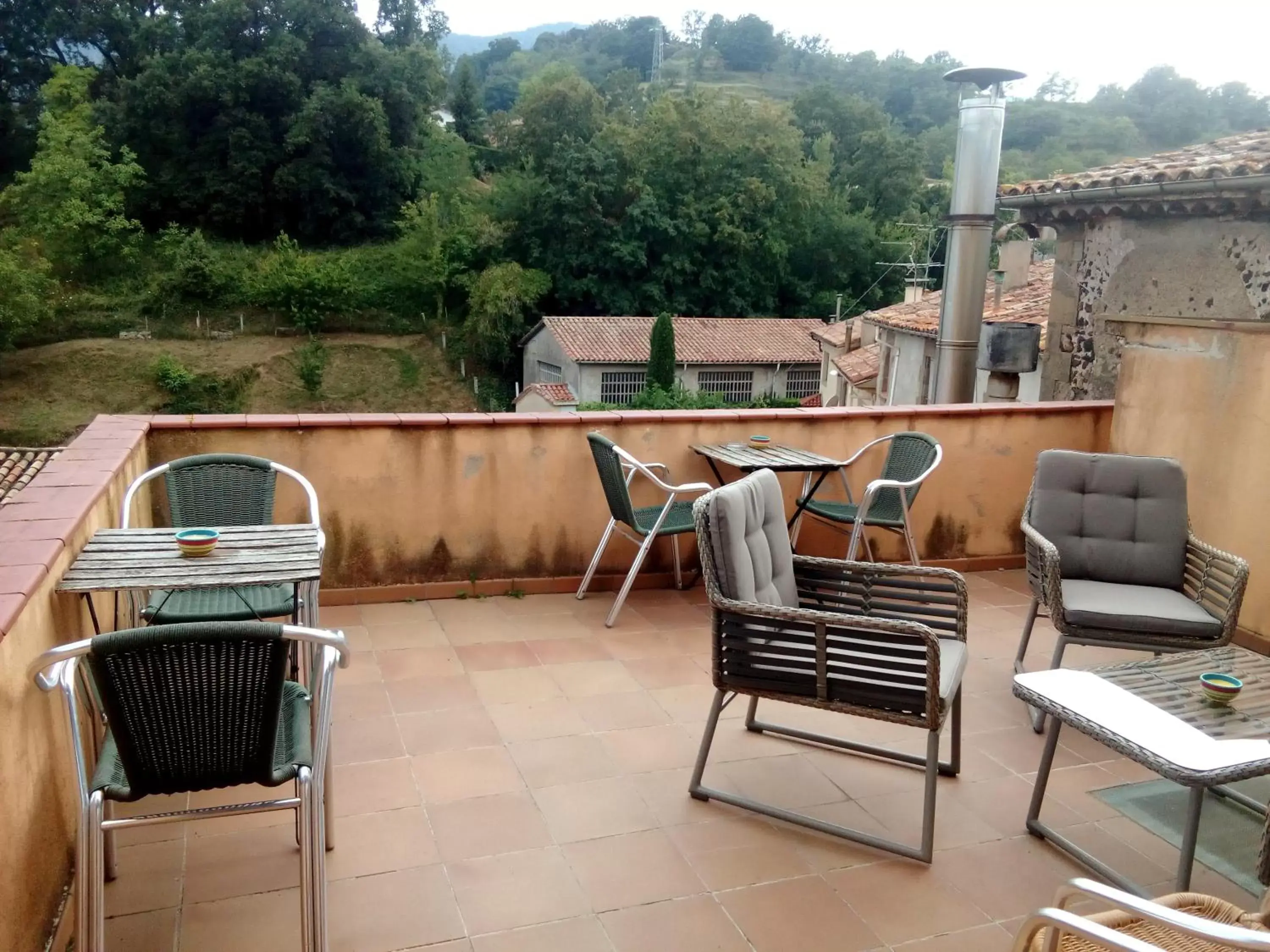 Natural landscape, Balcony/Terrace in CAN MENCIÓ - Plaça Major