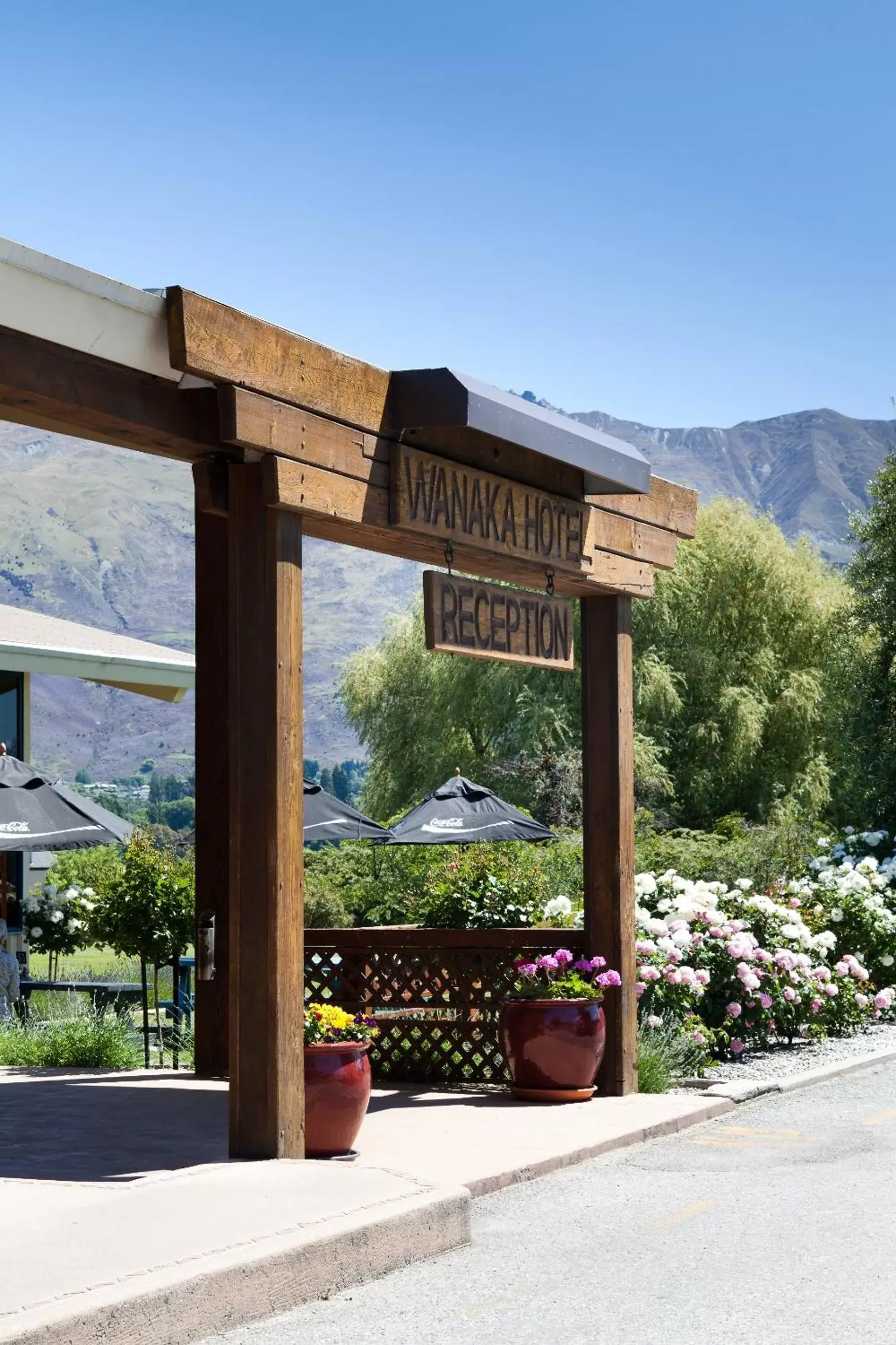 Facade/entrance, Property Building in Wanaka Hotel