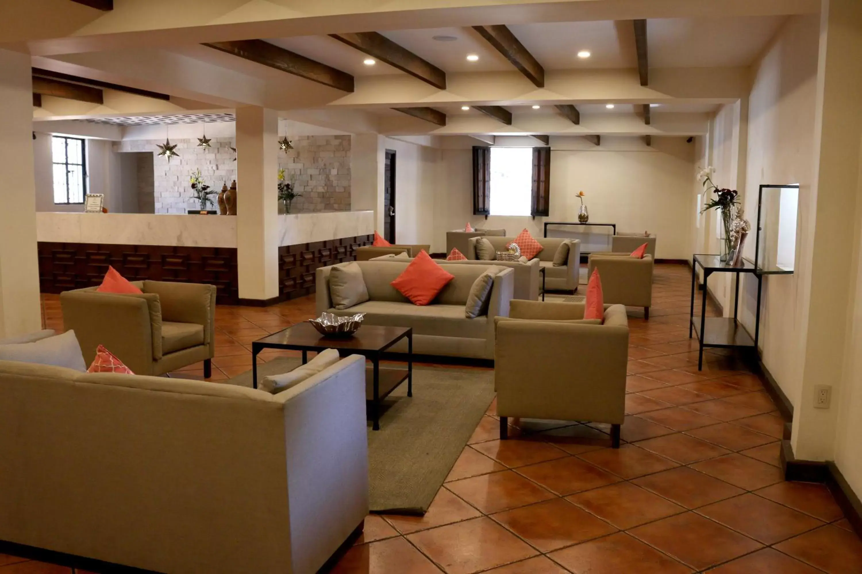 Lobby or reception in Hotel Agua Escondida