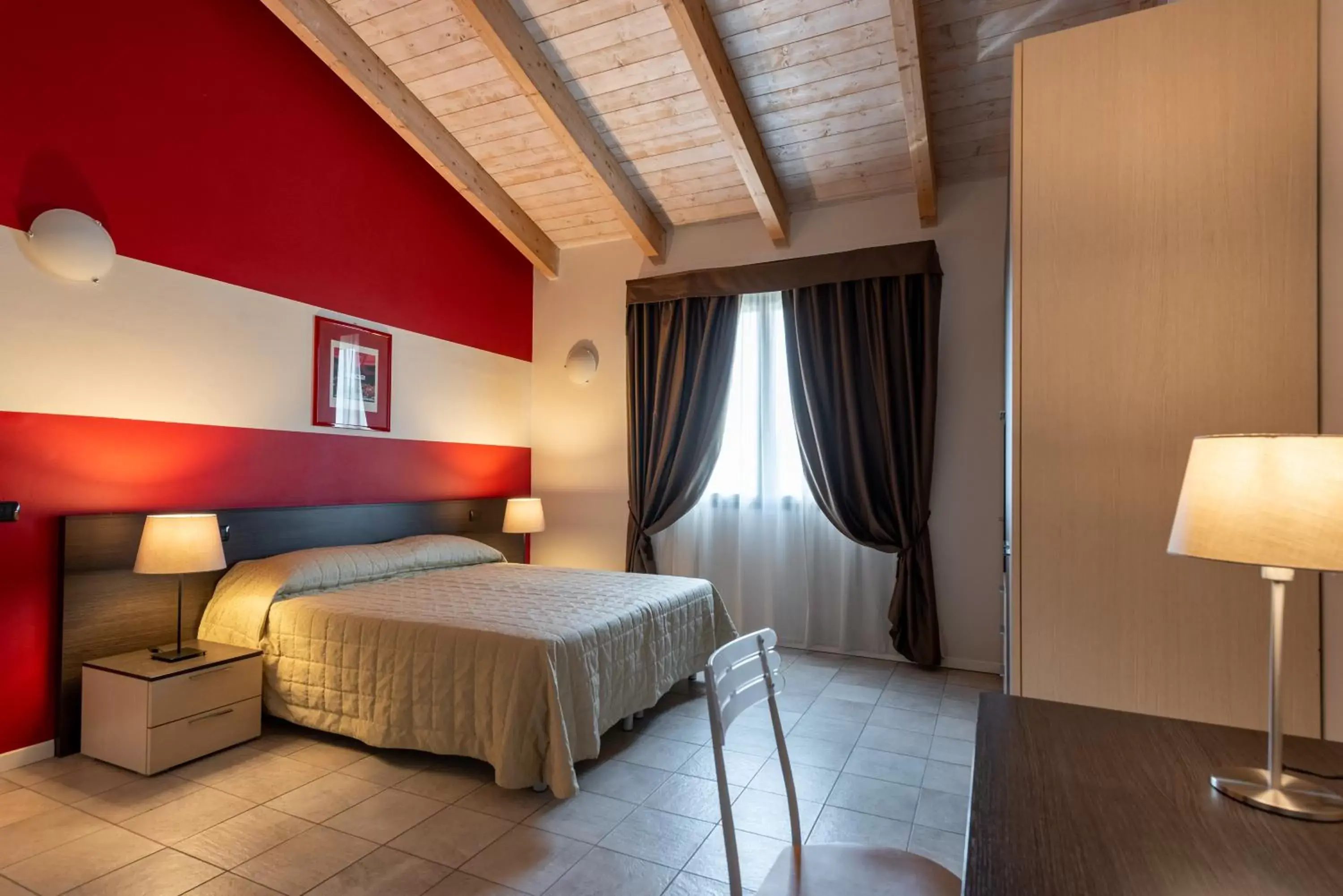 Bedroom, Bed in Hotel Maranello Village