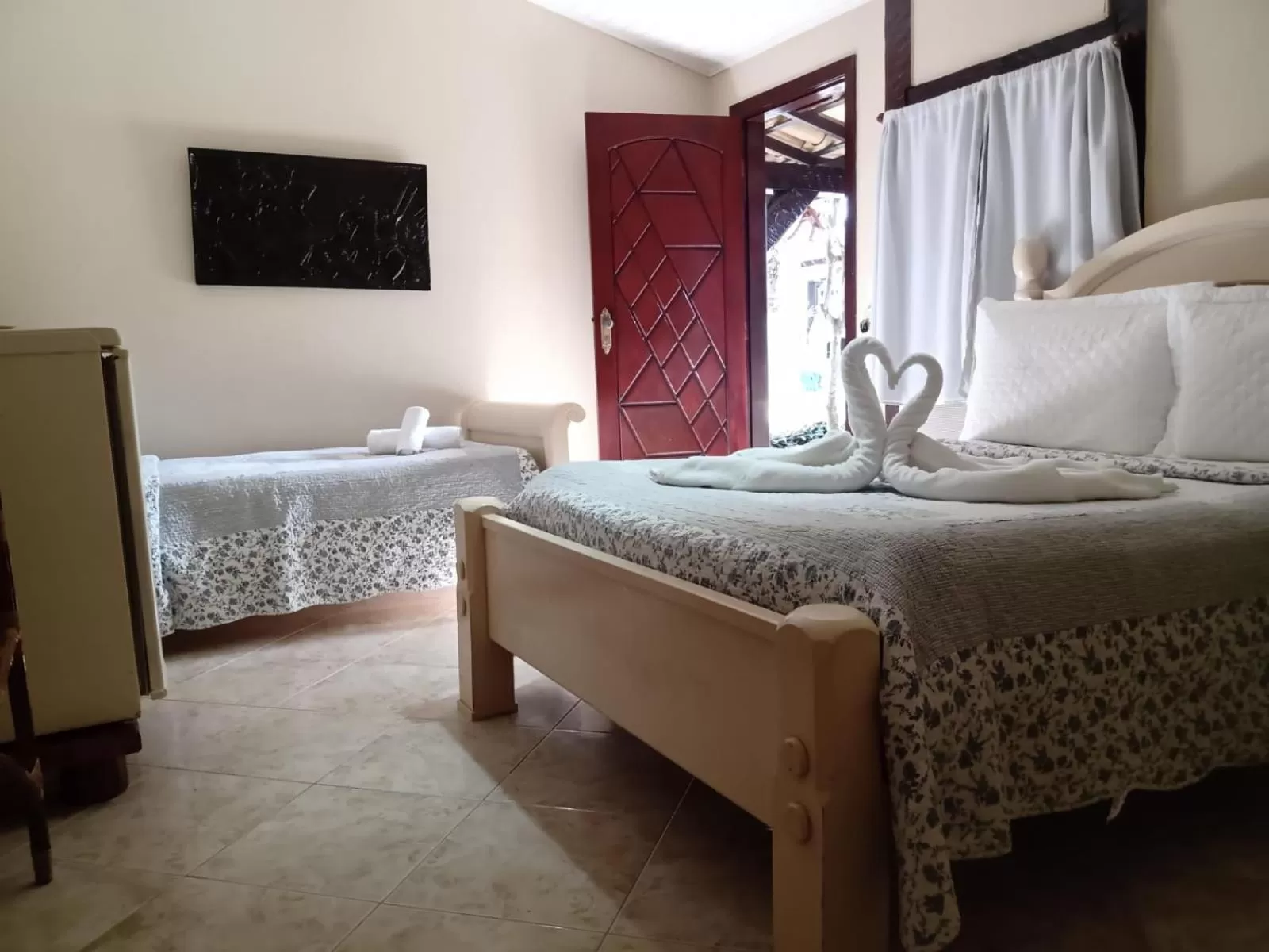 Bedroom, Bed in Mar e Terra Concept Pousada