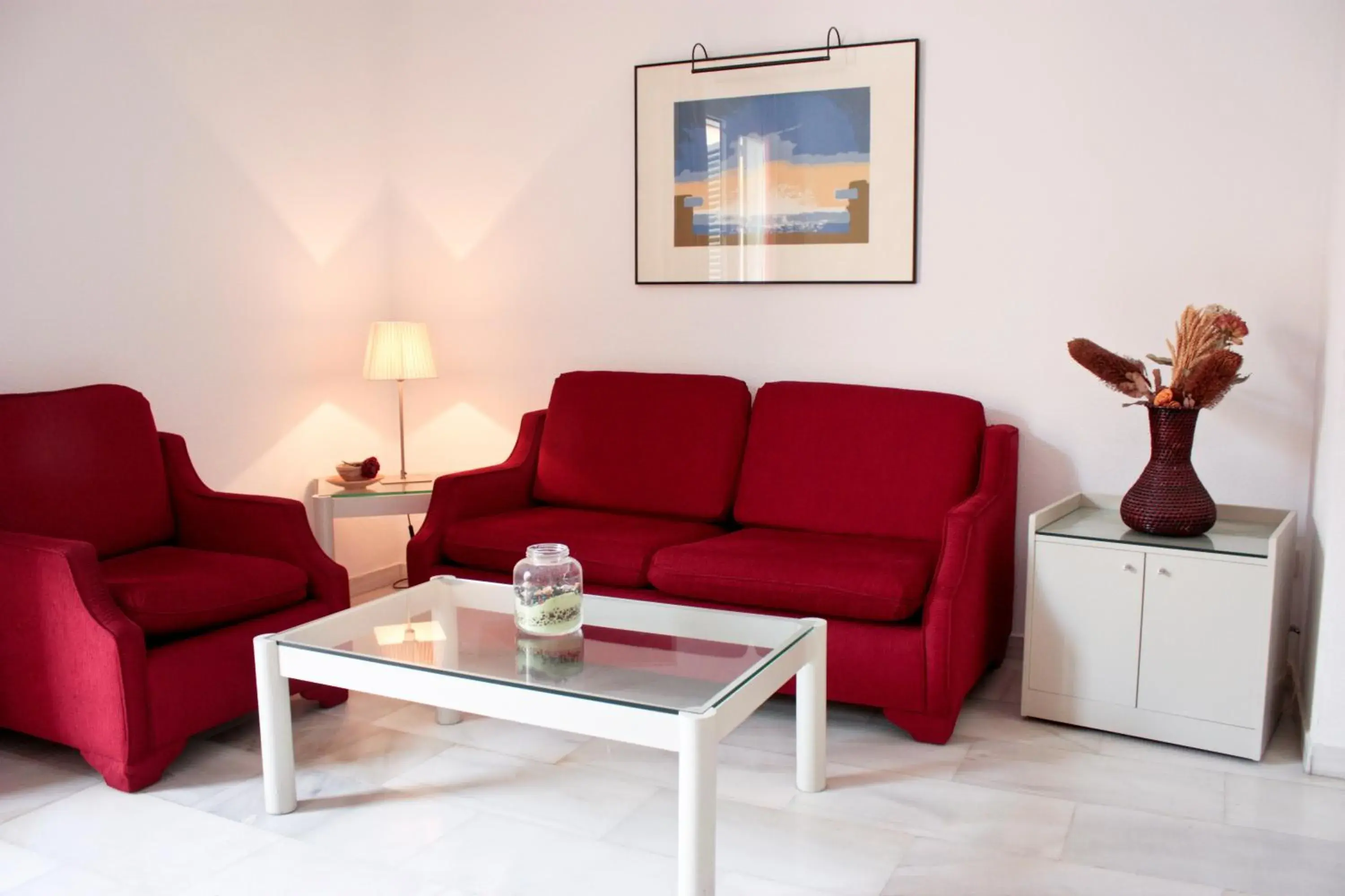 Living room, Seating Area in Hospedium Hotel Apartamentos Simón Verde