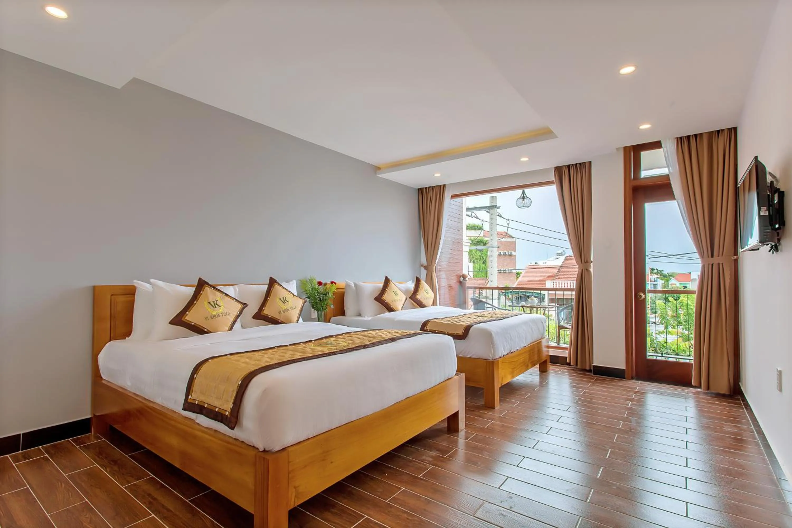 Bedroom, Bed in Hoi An Vi Khoa Villa