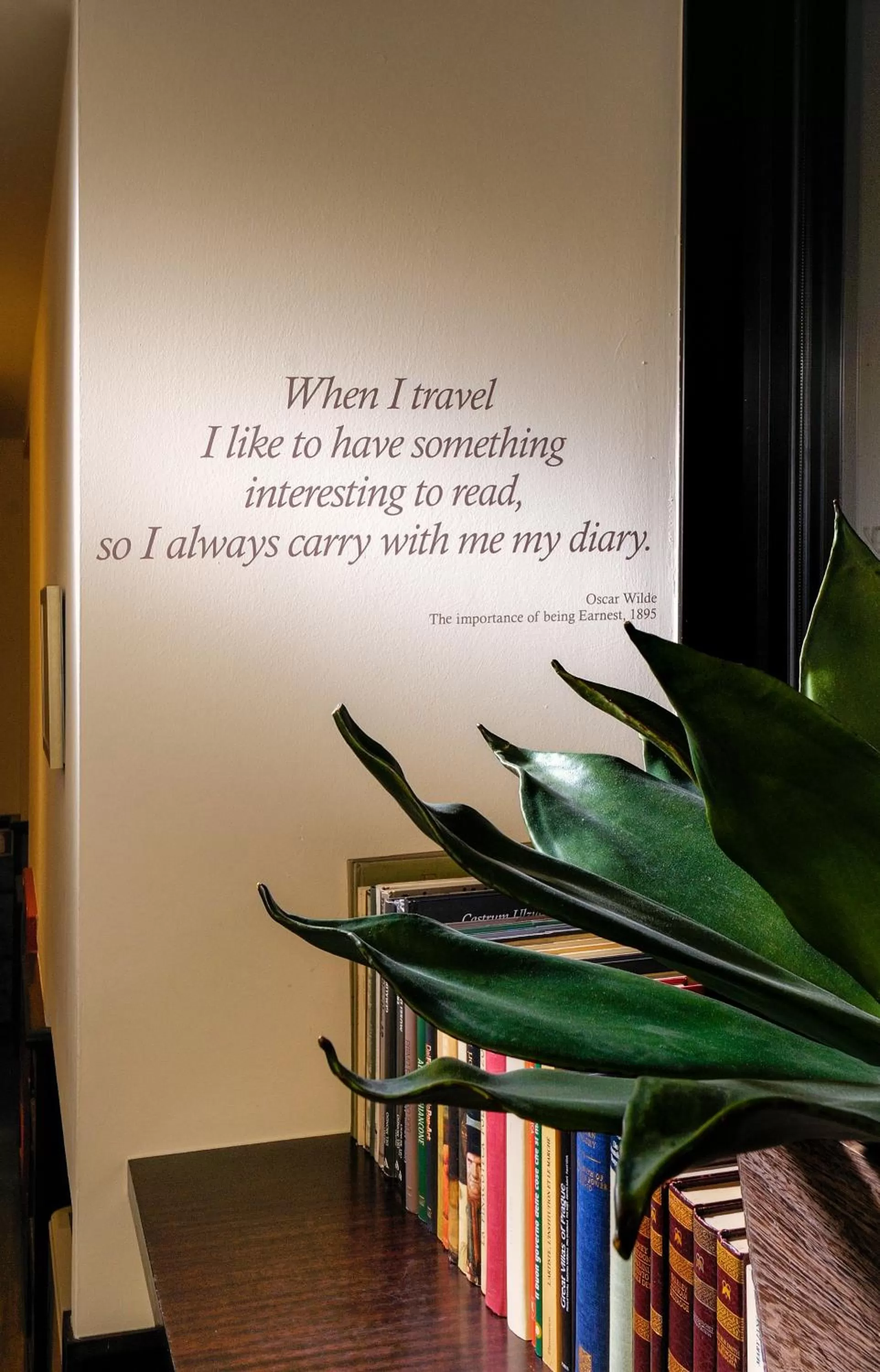 Decorative detail in Phi Hotel Bologna