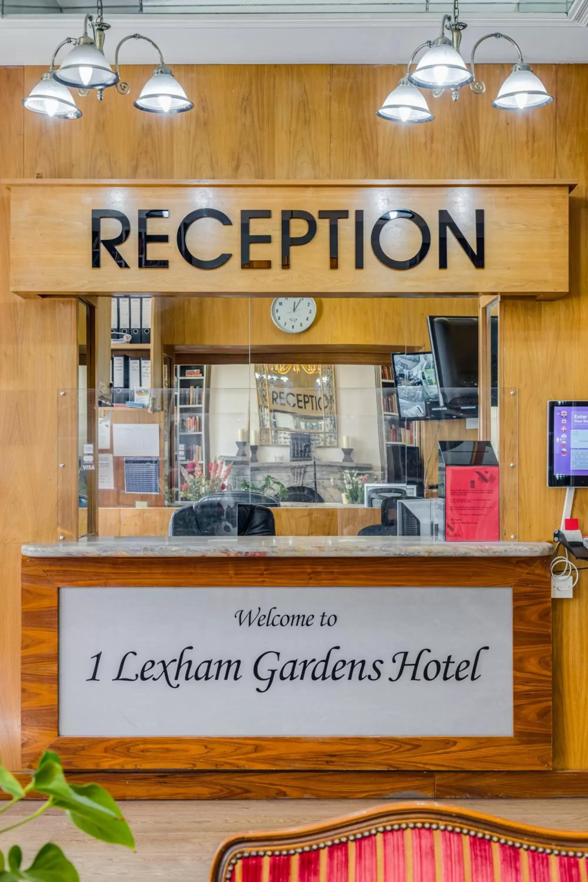 Lobby or reception in 1 Lexham Gardens Hotel
