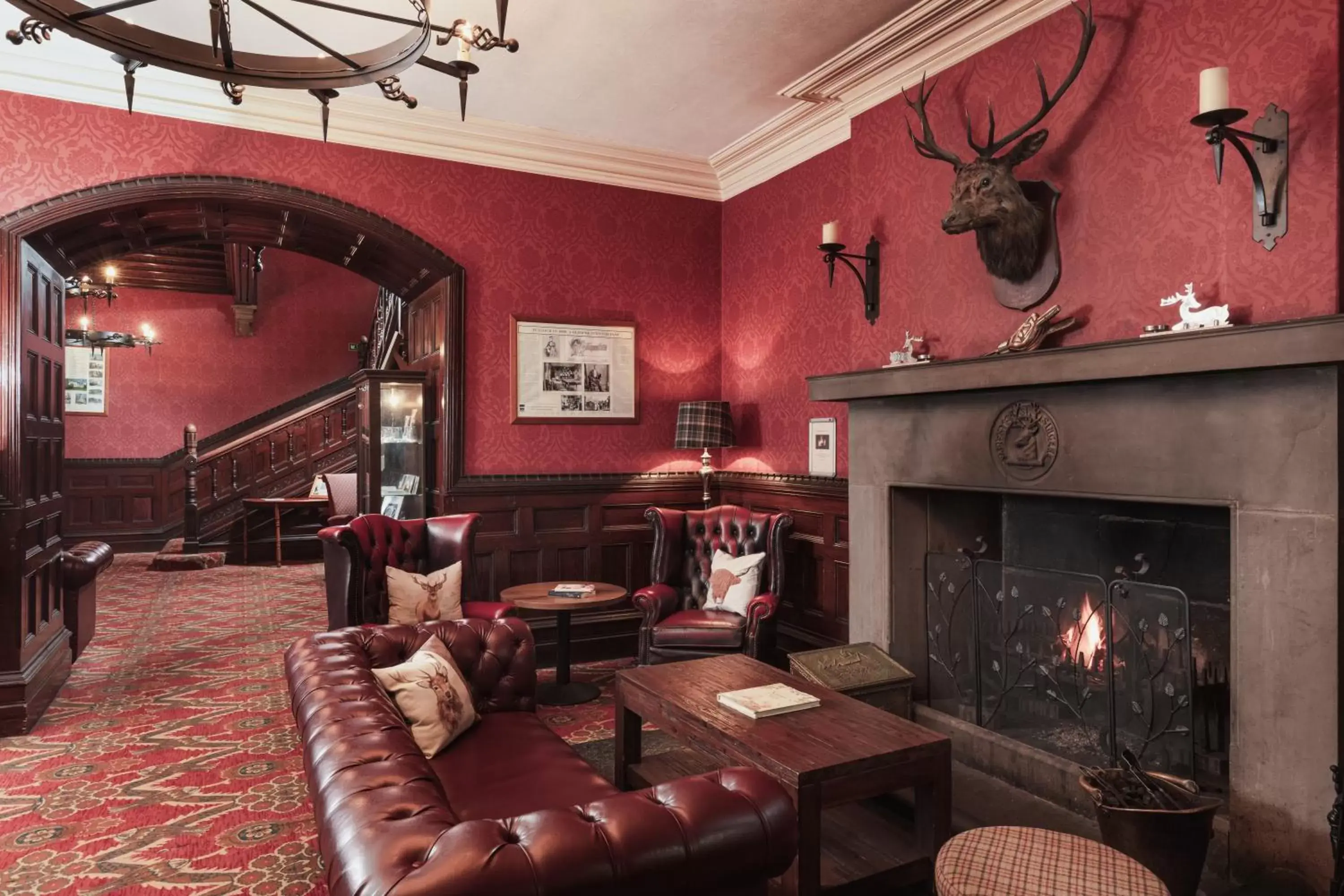 Lobby or reception in Tulloch Castle Hotel ‘A Bespoke Hotel’
