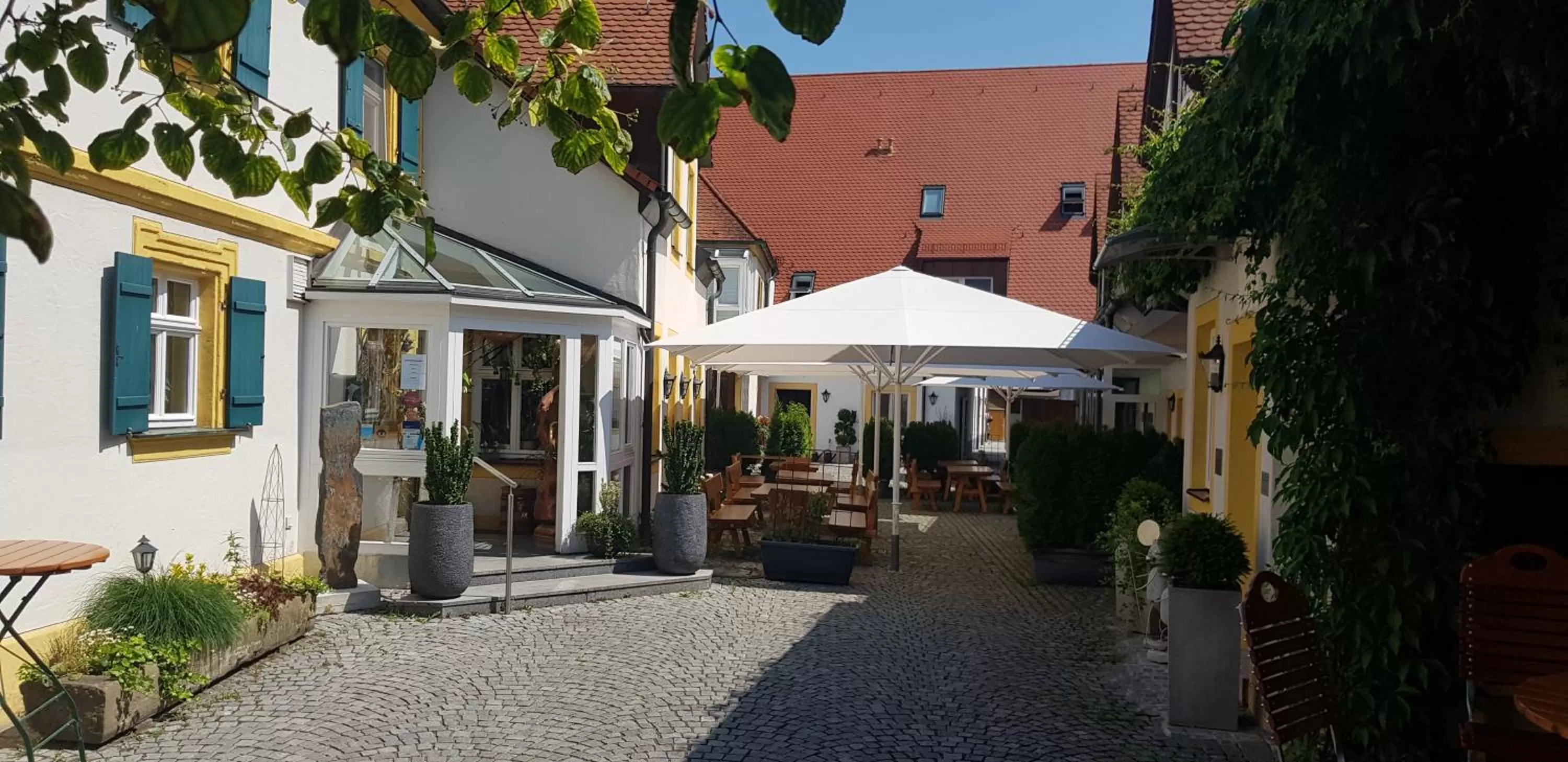 Patio in Landgasthof Hotel Rittmayer