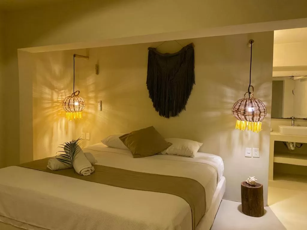 Bed in Isabella Boutique Hotel