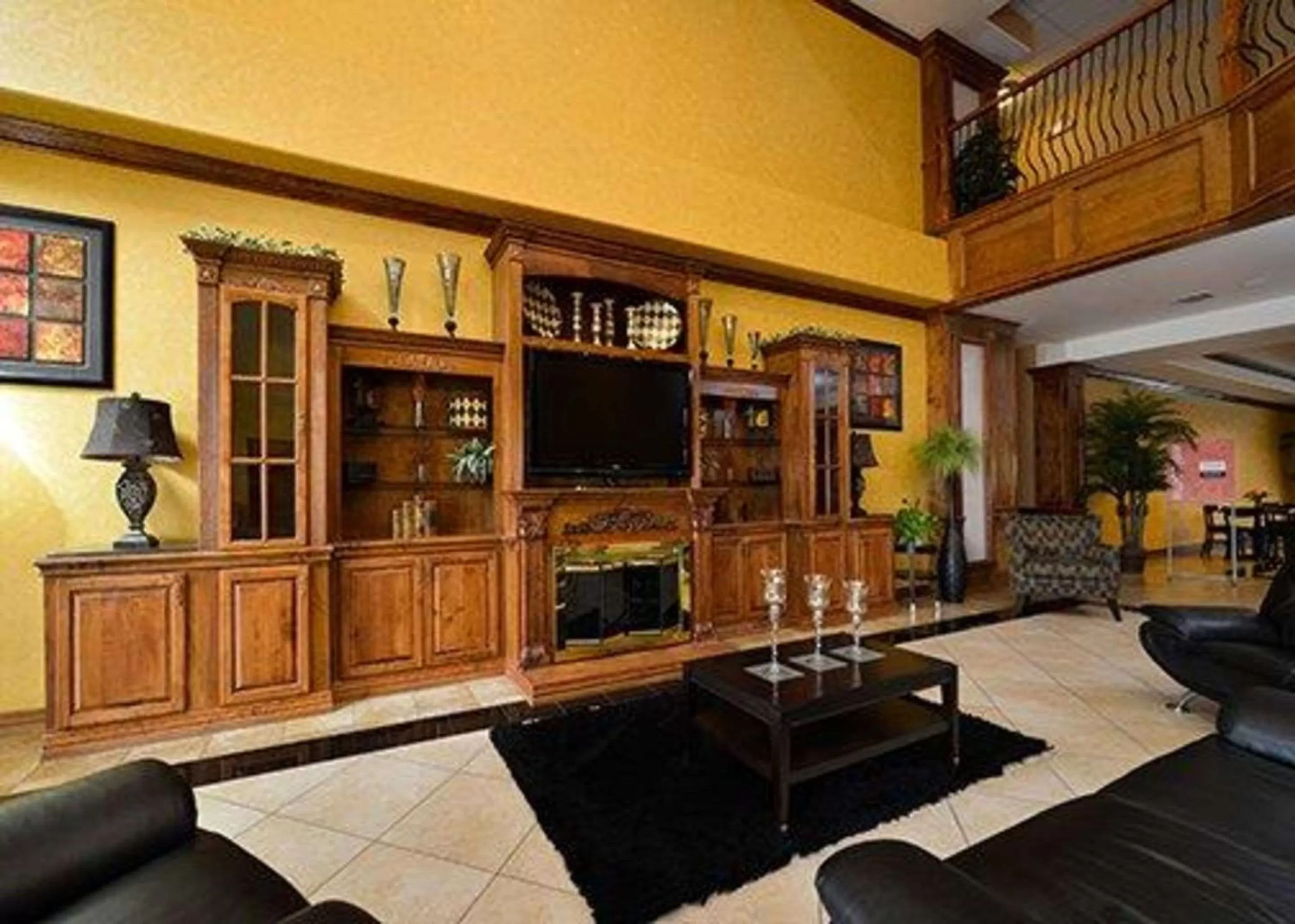 Lobby or reception in Comfort Suites